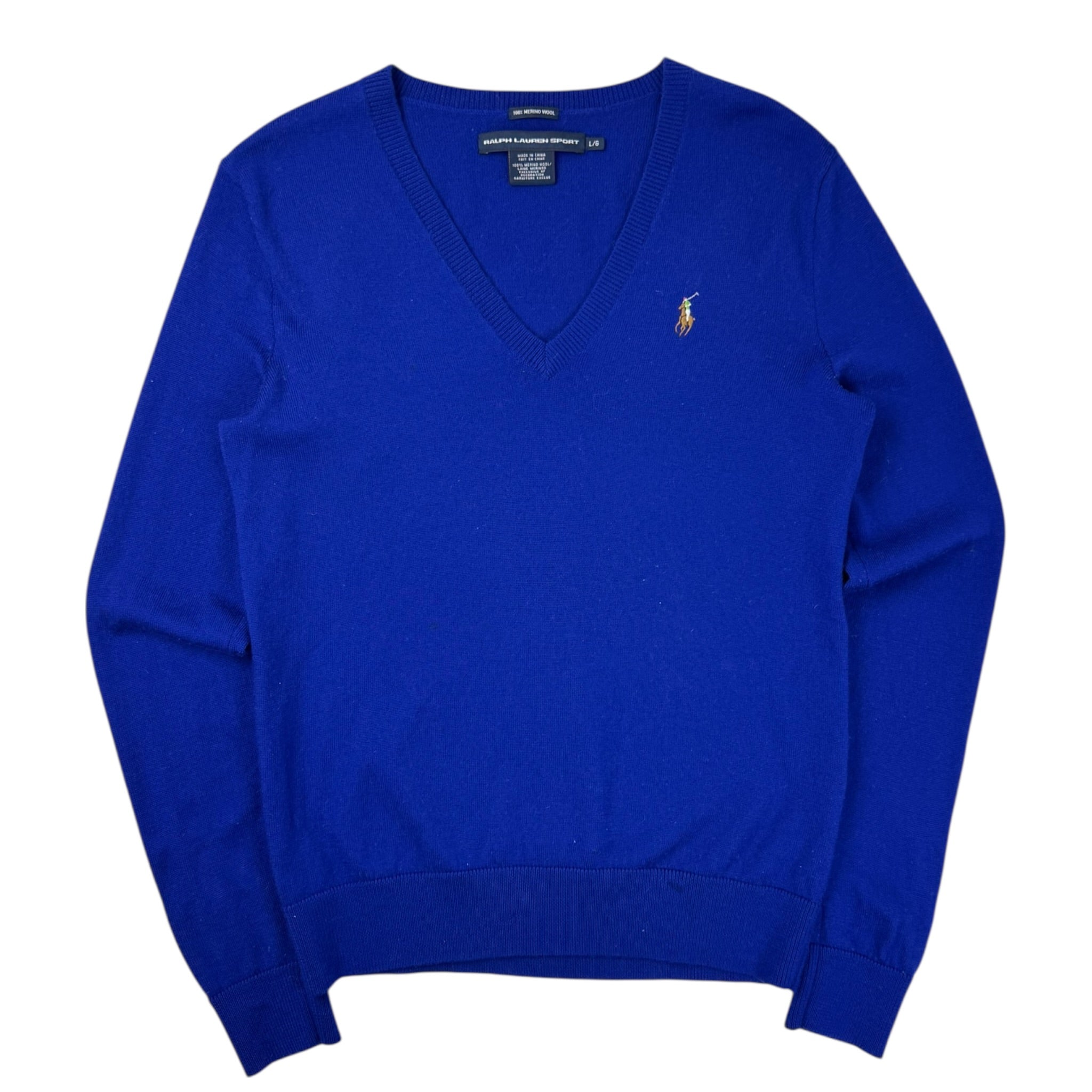(W) Polo Ralph Lauren Merino Wool Knit Sweater
