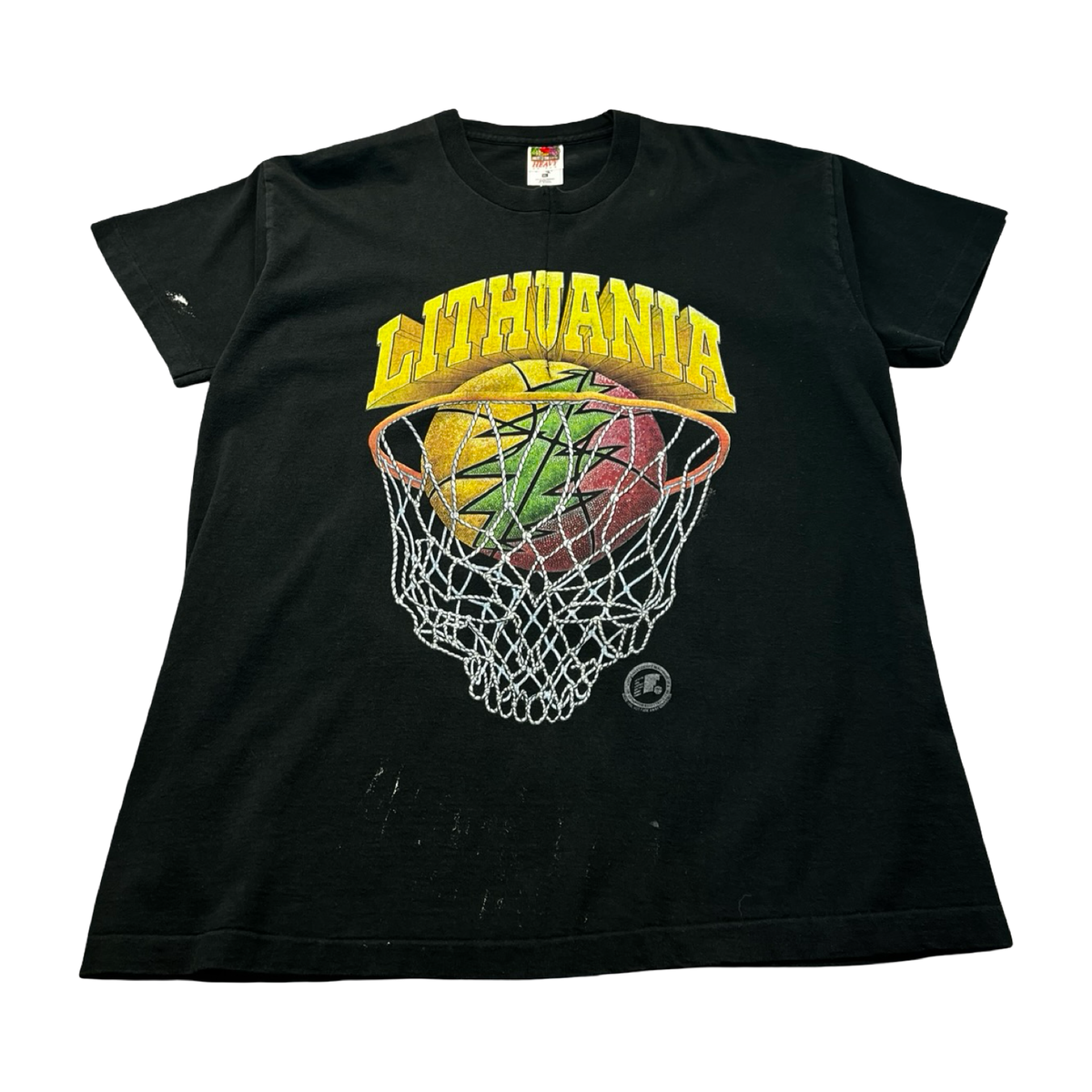 1996 Lithuania x Grateful Dead Basketball Team Tee