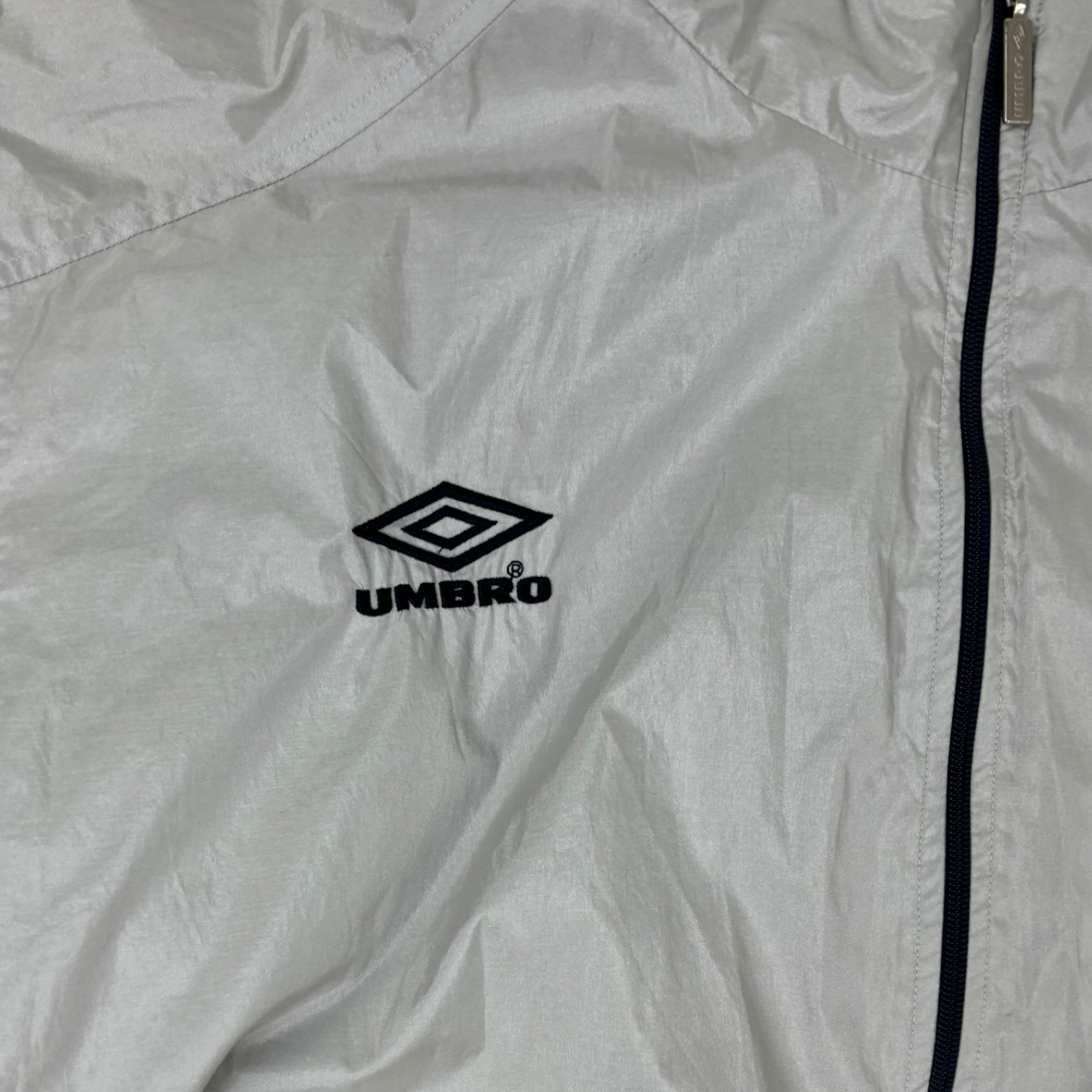 Vintage Umbro Windbreaker Light Grey