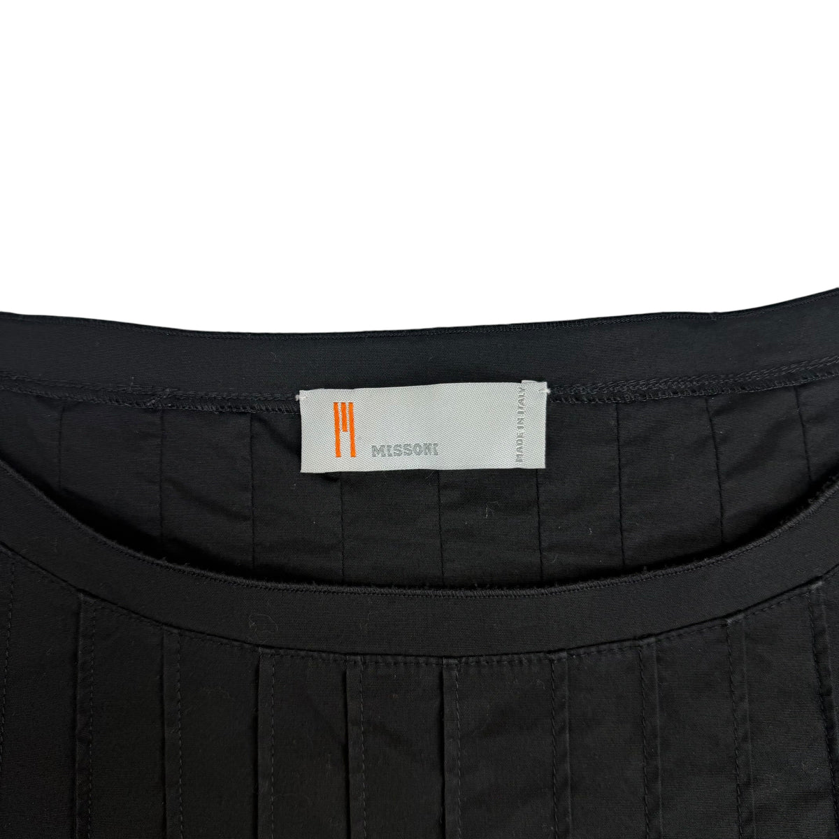 (W) Missoni Shift Dress Black