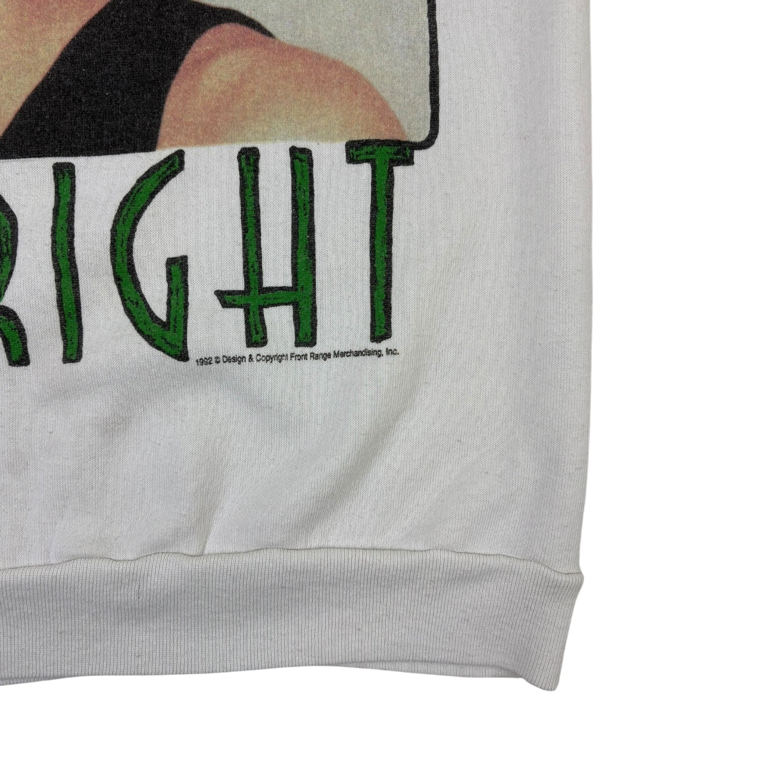 Vintage 1992 Michelle Wright “Then & Now” Crewneck White