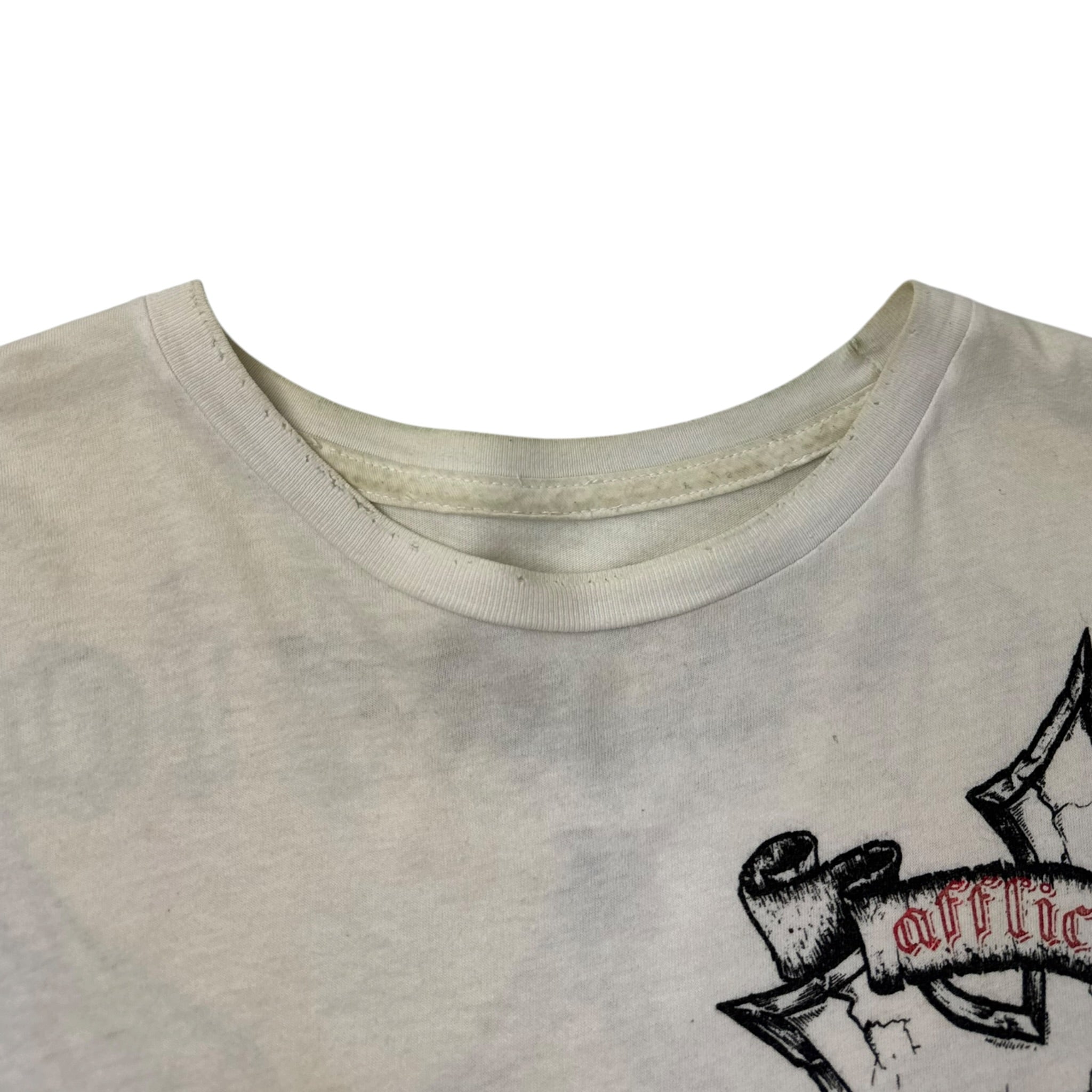 Vintage Affliction Cyber Emo Cross Angel Wings T-Shirt