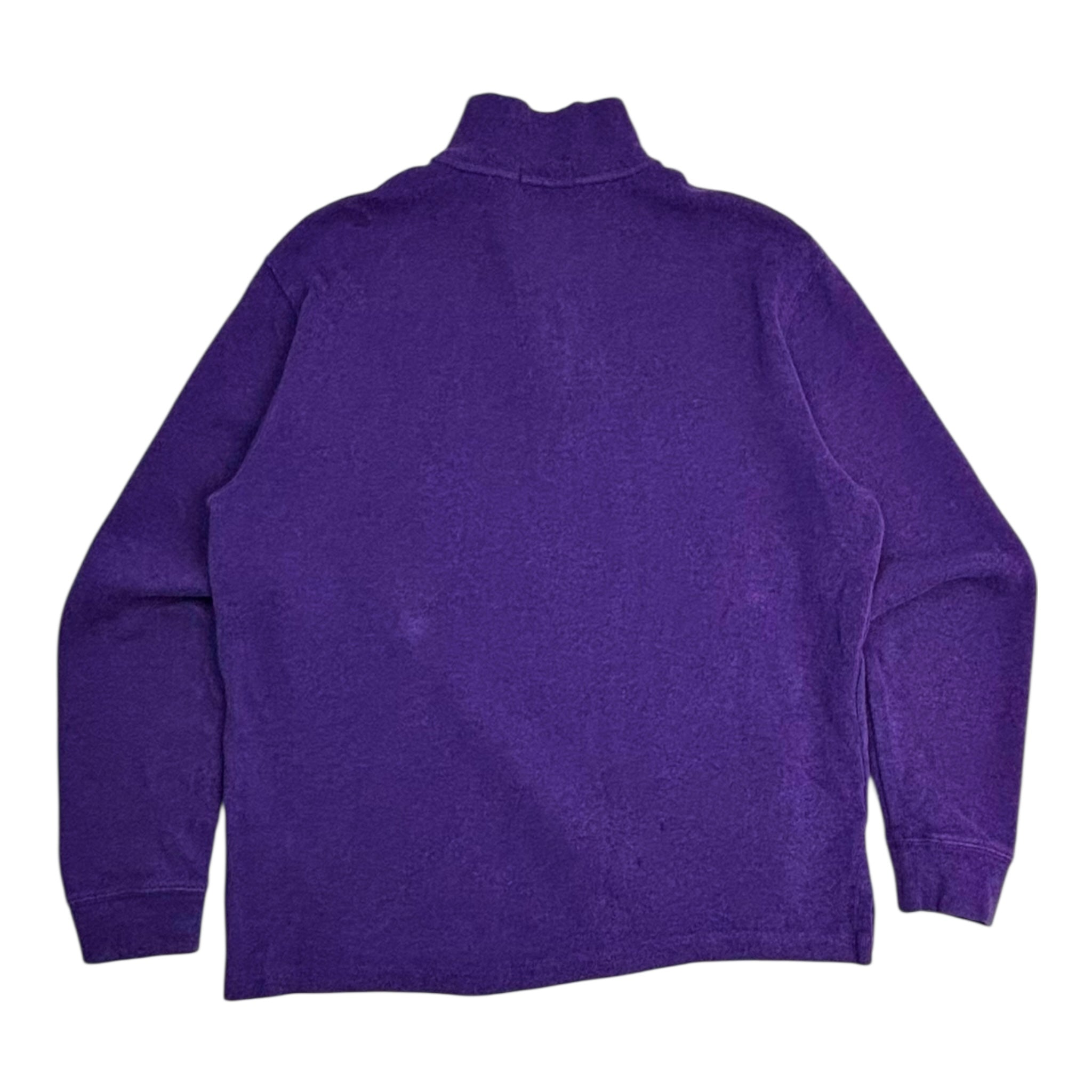 Polo Ralph Lauren Quarter Zip Sweater Purple