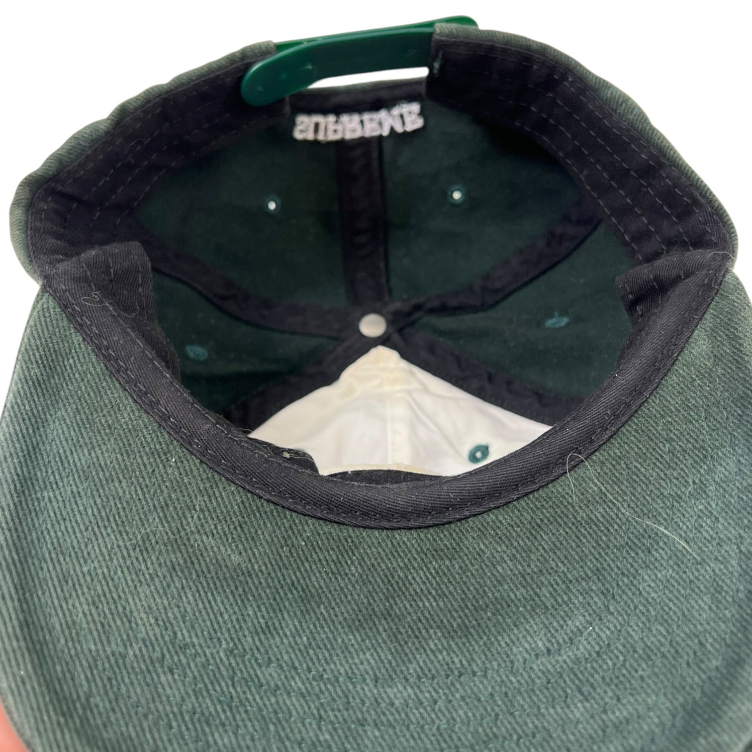 Supreme Flowers 6 Panel Cap Green