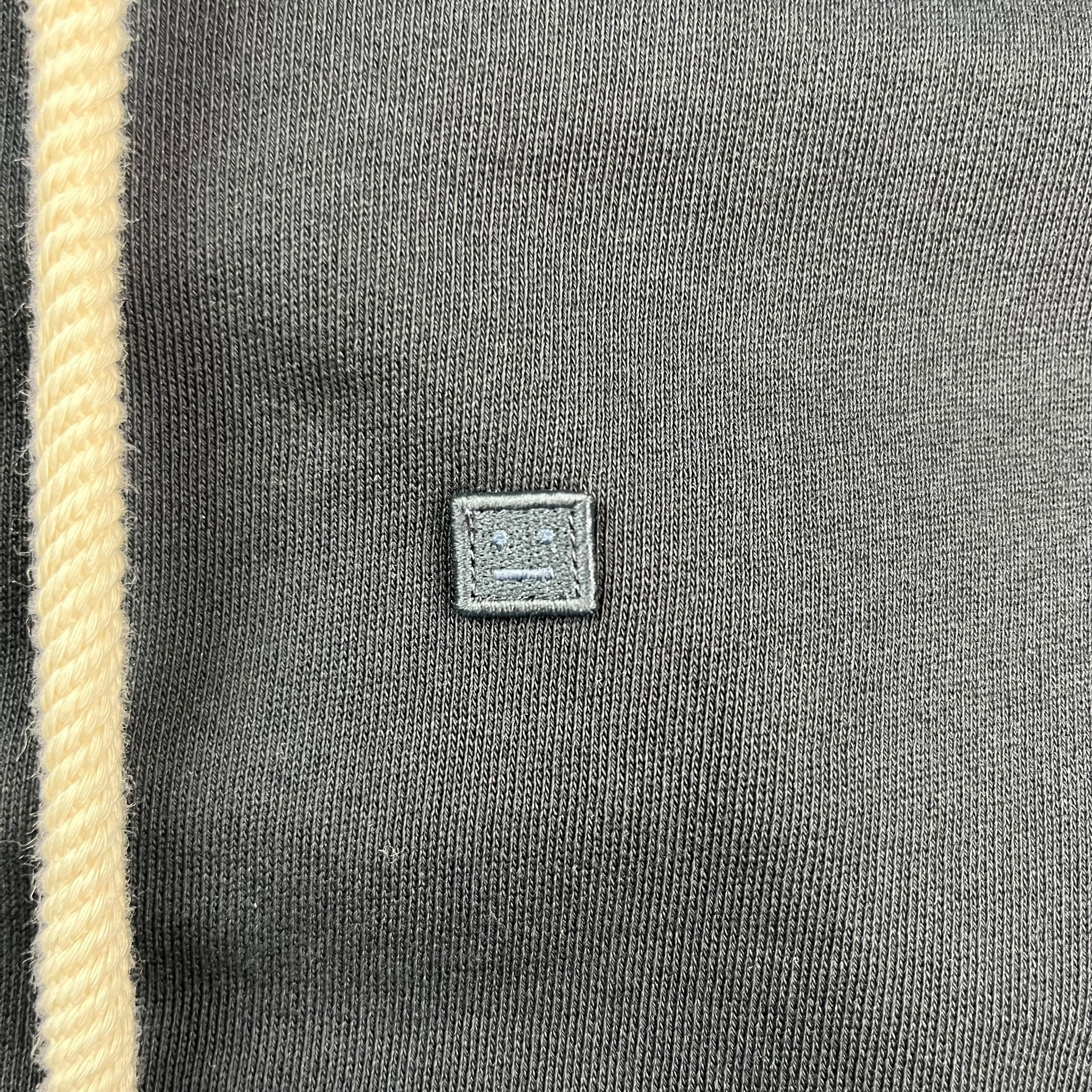 Acne Studios Zip Hoodie Black