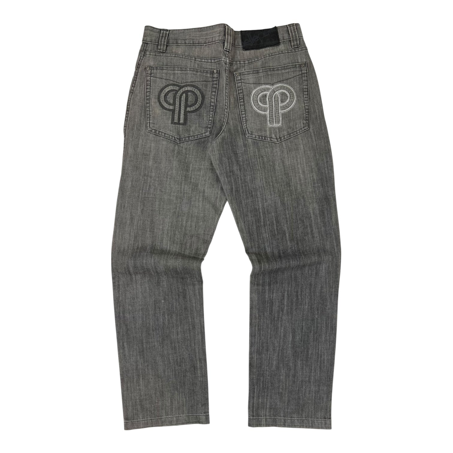 Vintage Y2K Pelle Pelle Baggy Denim Pant Grey