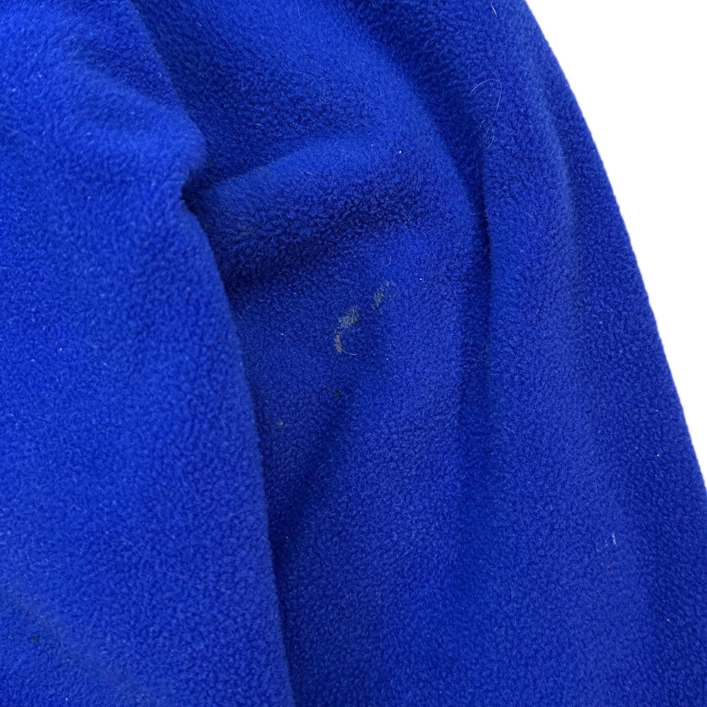 Vintage Nike 1/4 Zip Fleece Sweater Orange/Blue