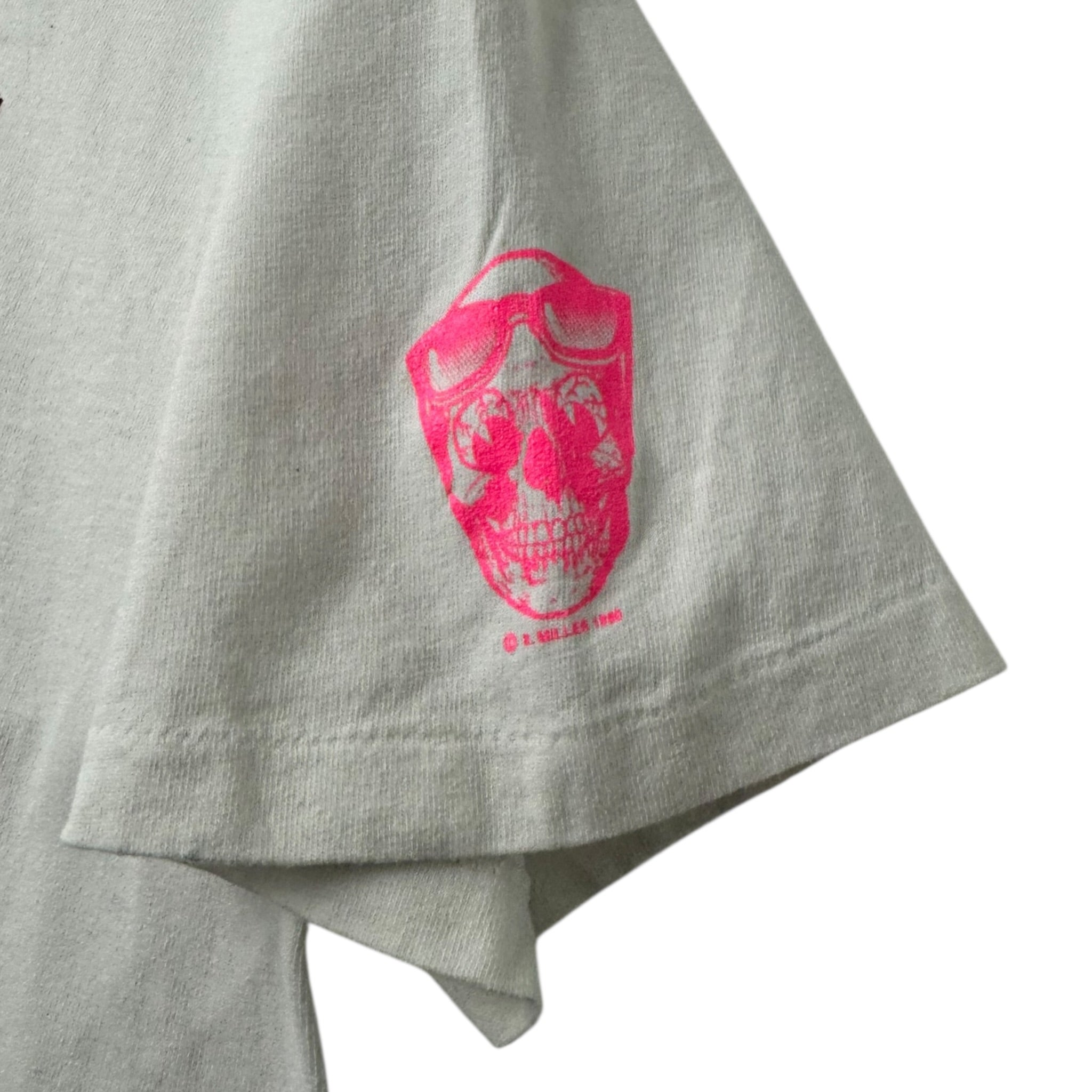 1990 ‘Sping Break Eyes’ Skull Pocket T-Shirt