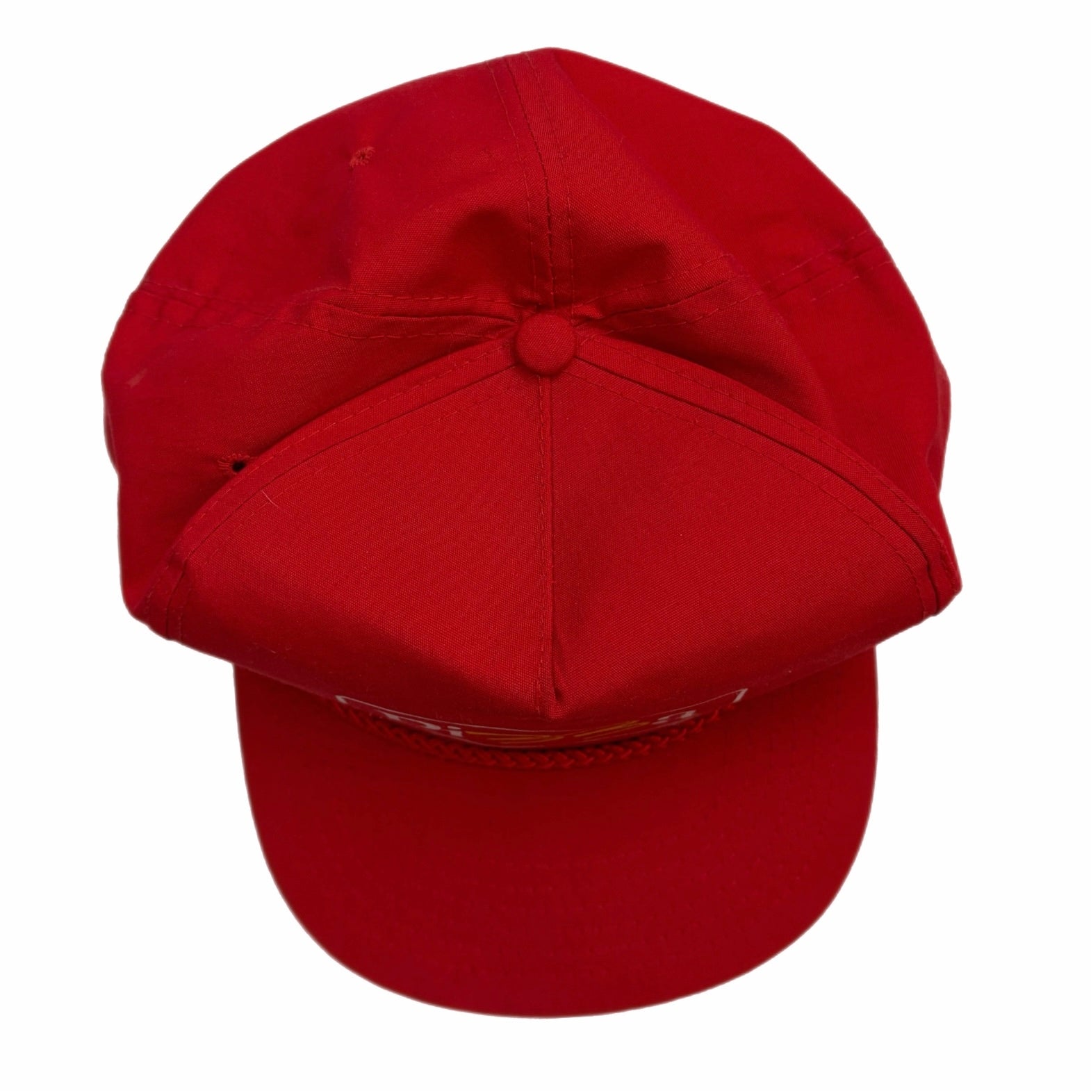 Vintage McDonalds Pizza Promo Hat Red