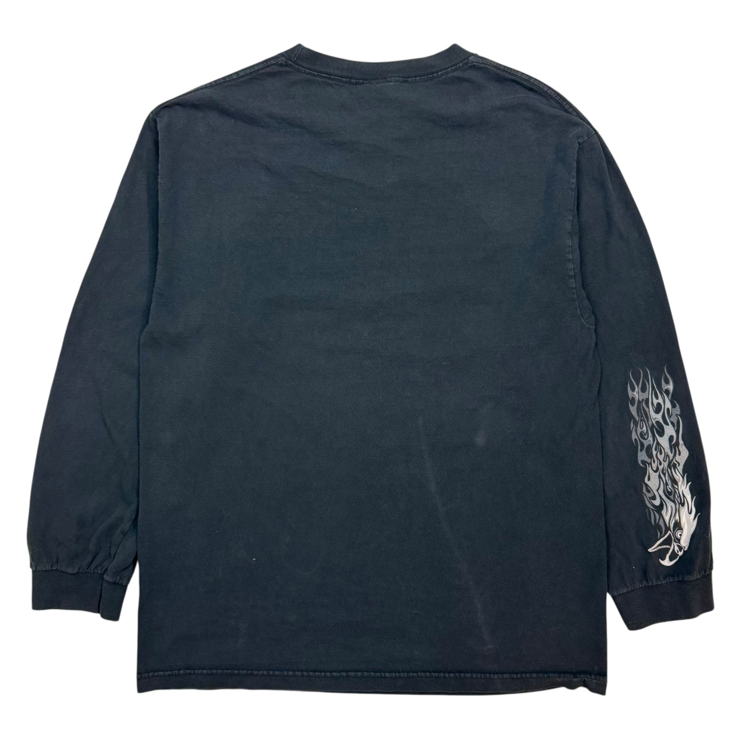 Vintage Hot Leathers Eagle L/S Tee Black