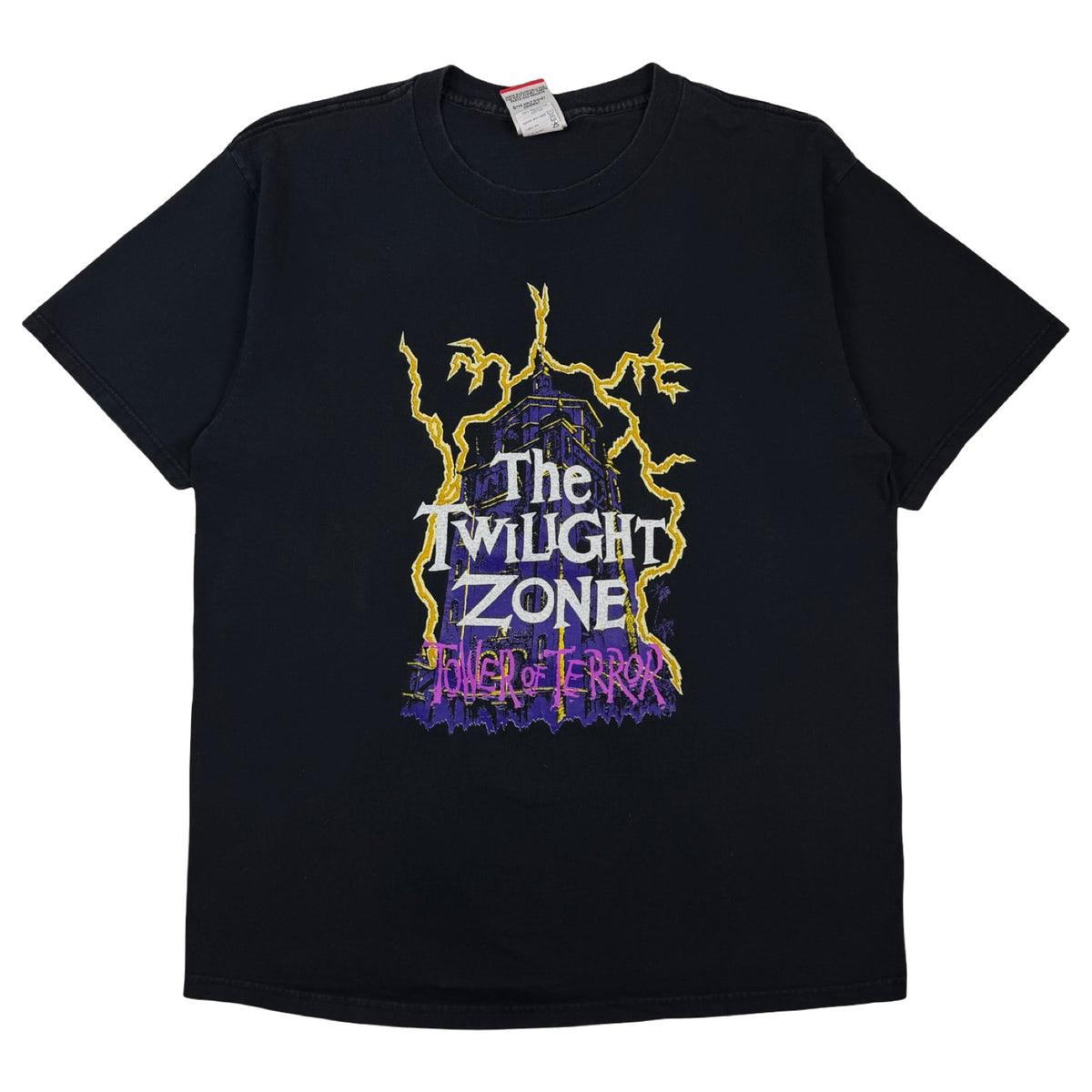 Vintage Tower of Terror The Twilight Zone Disney Promo T-Shirt