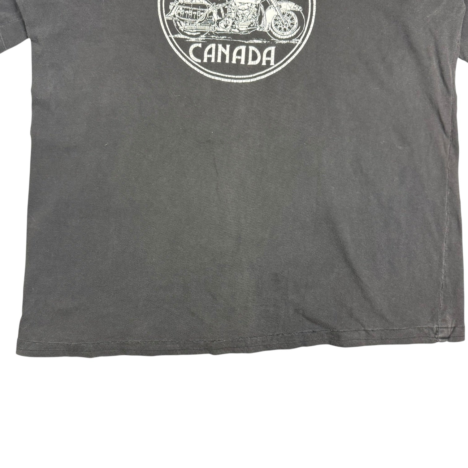 Vintage Harley Davidson Of Winnipeg Tee Black