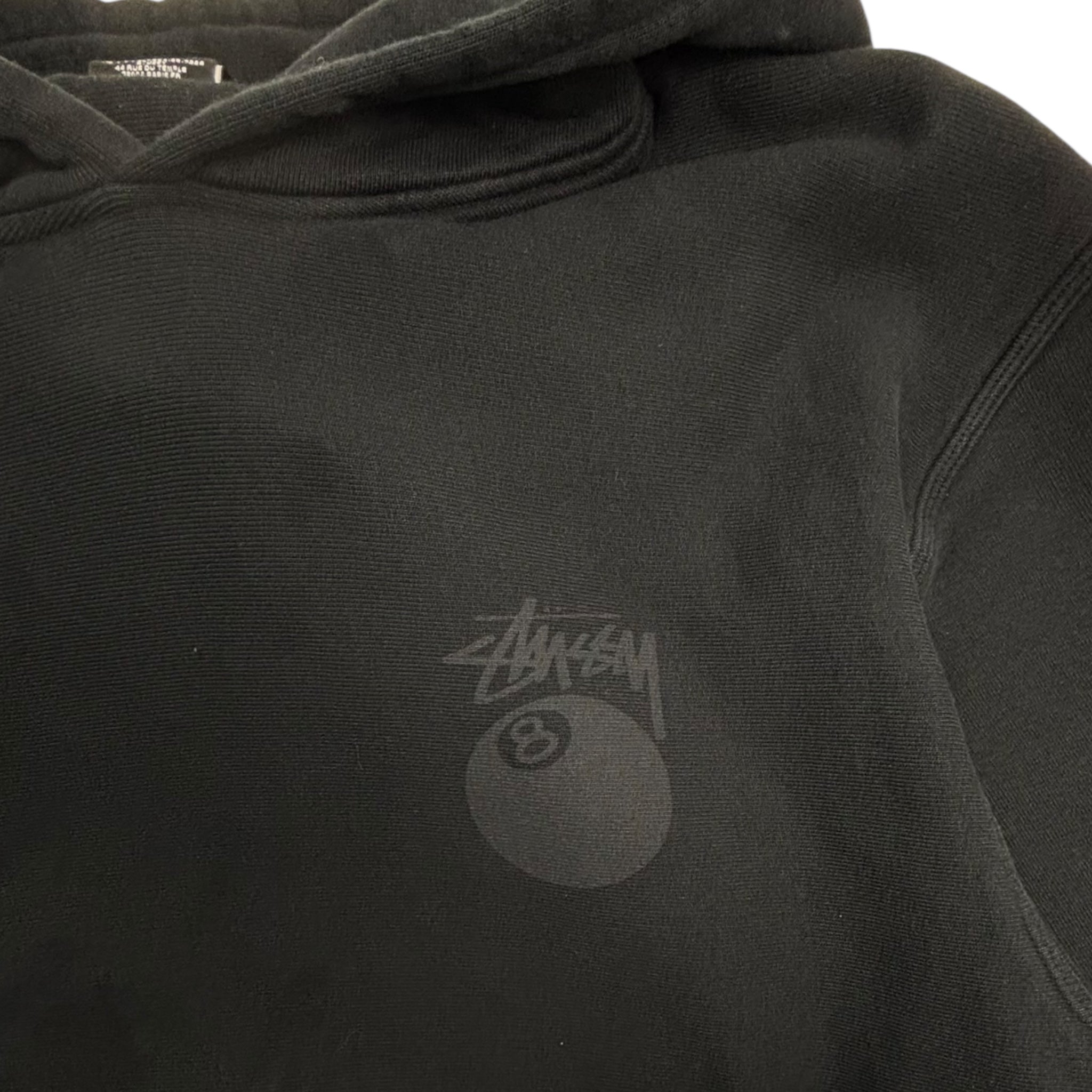 Stussy 8 Ball Hoodie Black