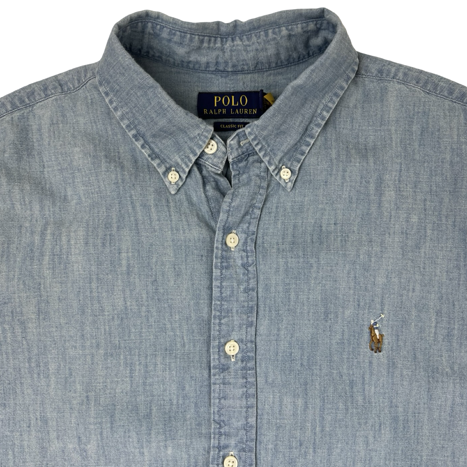 Polo Ralph Lauren Short Sleeve Button Up Chambray