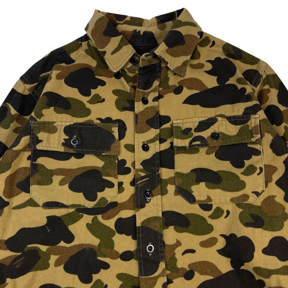 A Bathing Ape 1st Camo Military Shirt