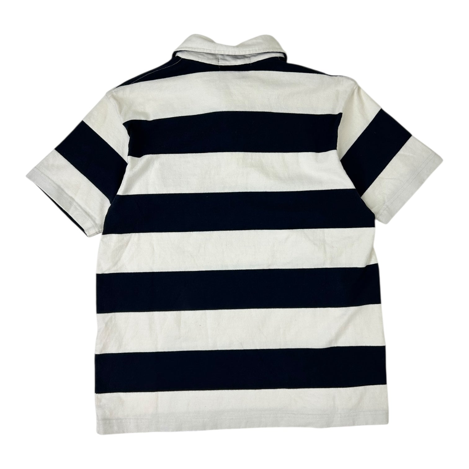 Vintage Polo Ralph Lauren Striped Polo Shirt Black/White