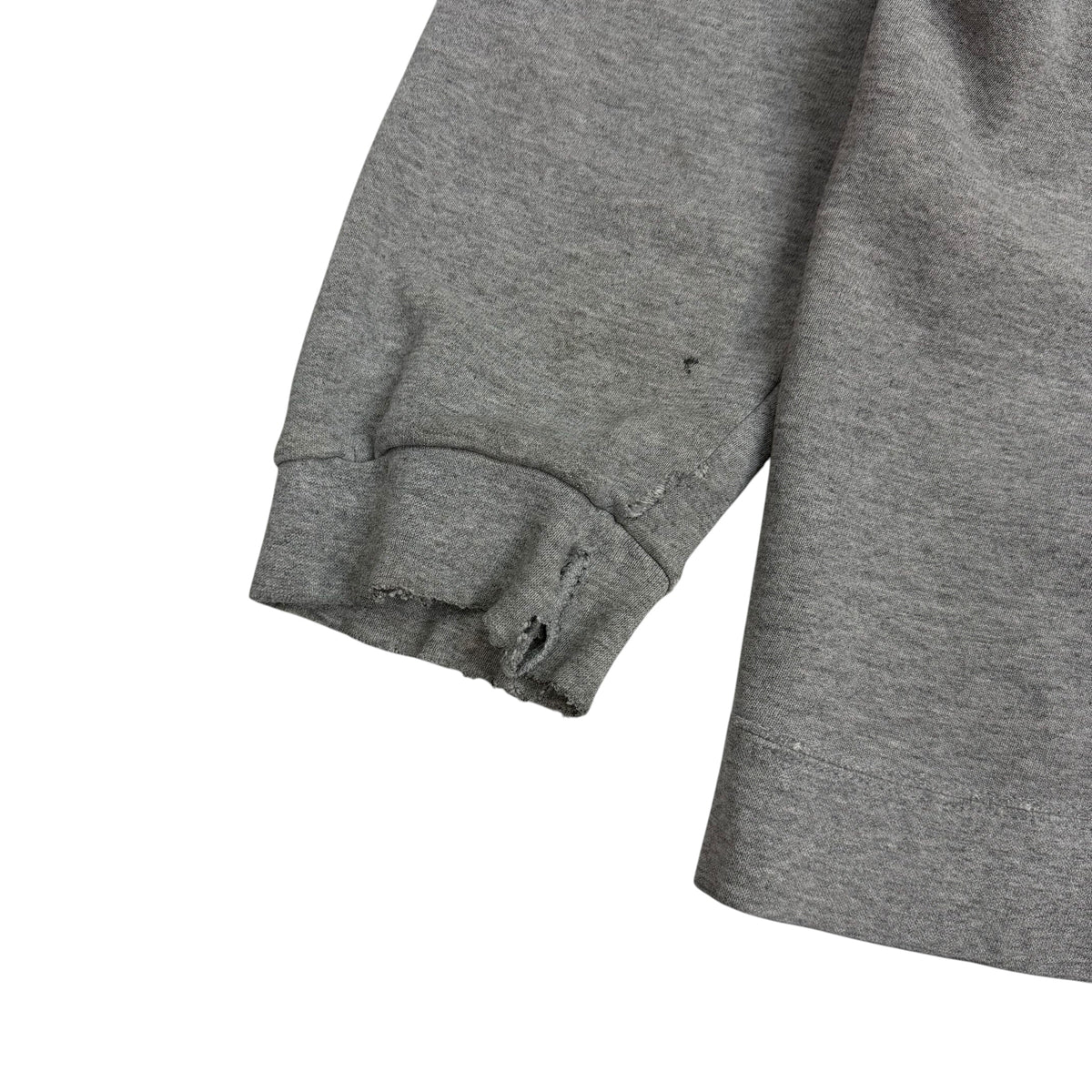 Vintage Nike Center Swoosh Hoodie Grey