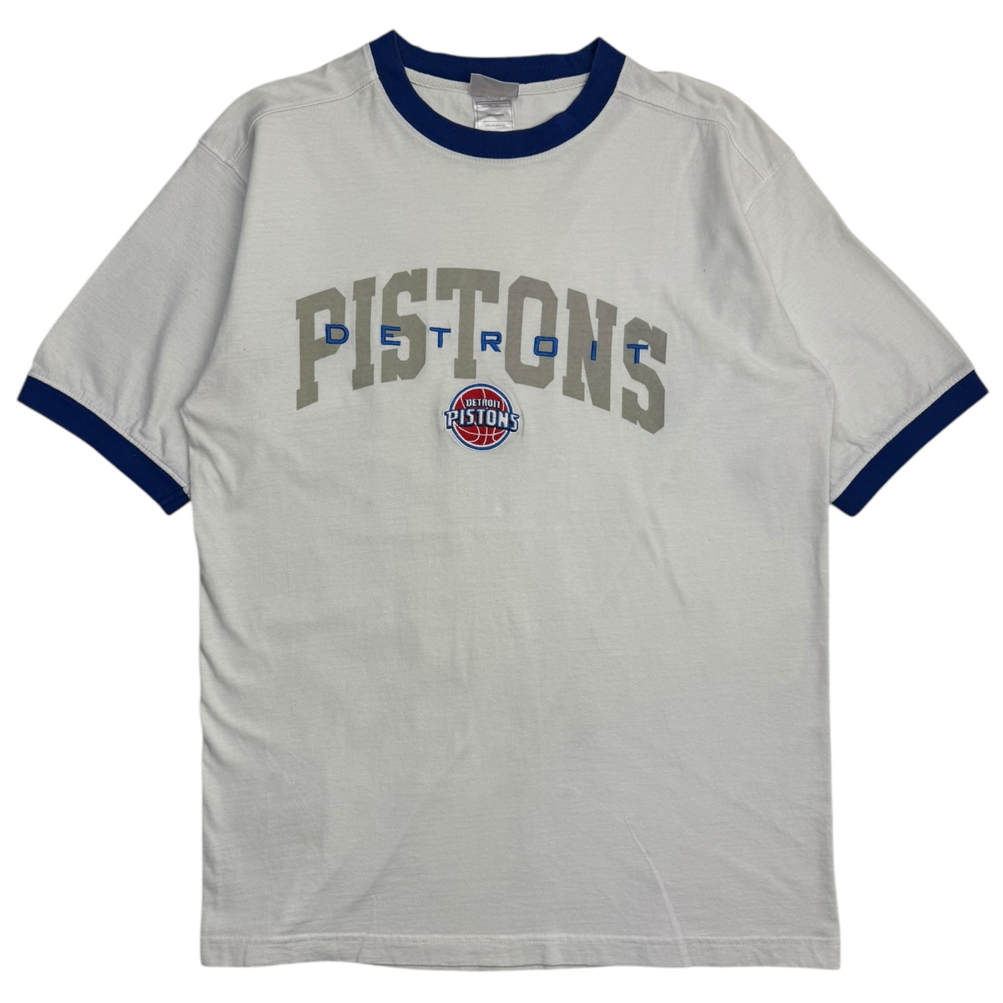 Vintage Detroit Pistons Basketball Ringer T-Shirt