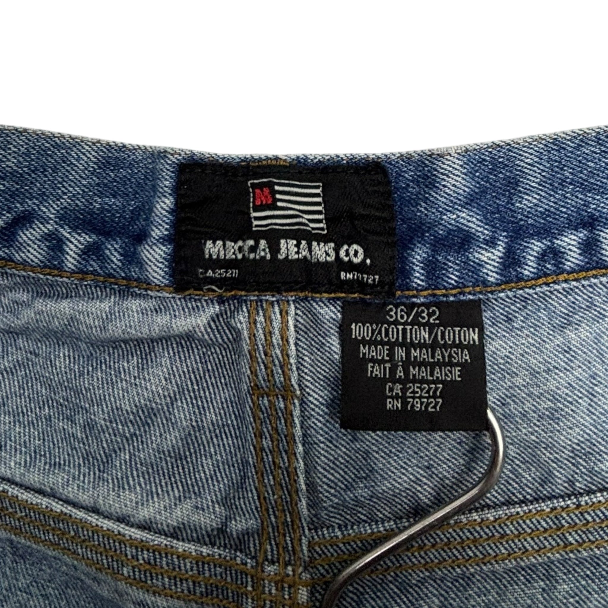 Y2K Mecca Jeans Light Blue Wash Bottoms