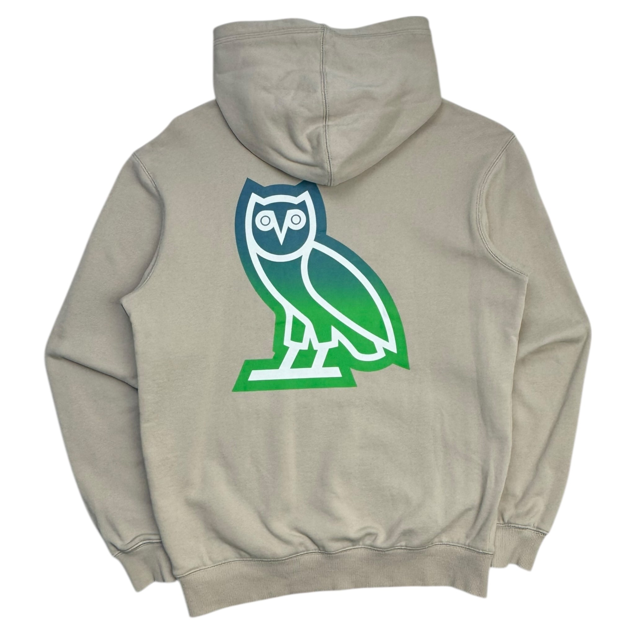 OVO Arch Spell-out Hoodie Sand