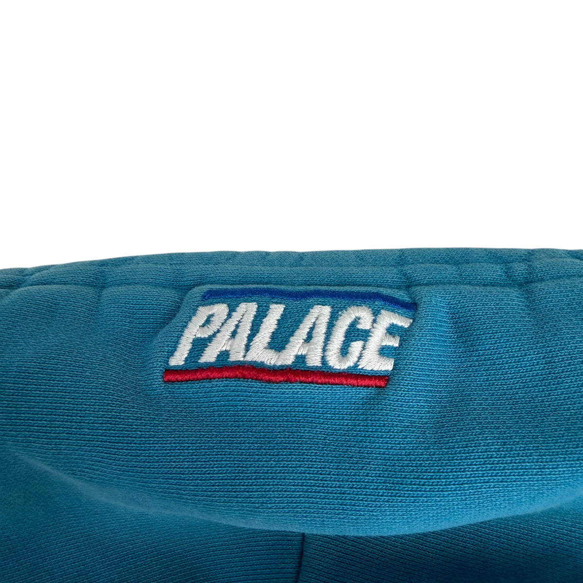 Palace Embroidered Hoodie Blue