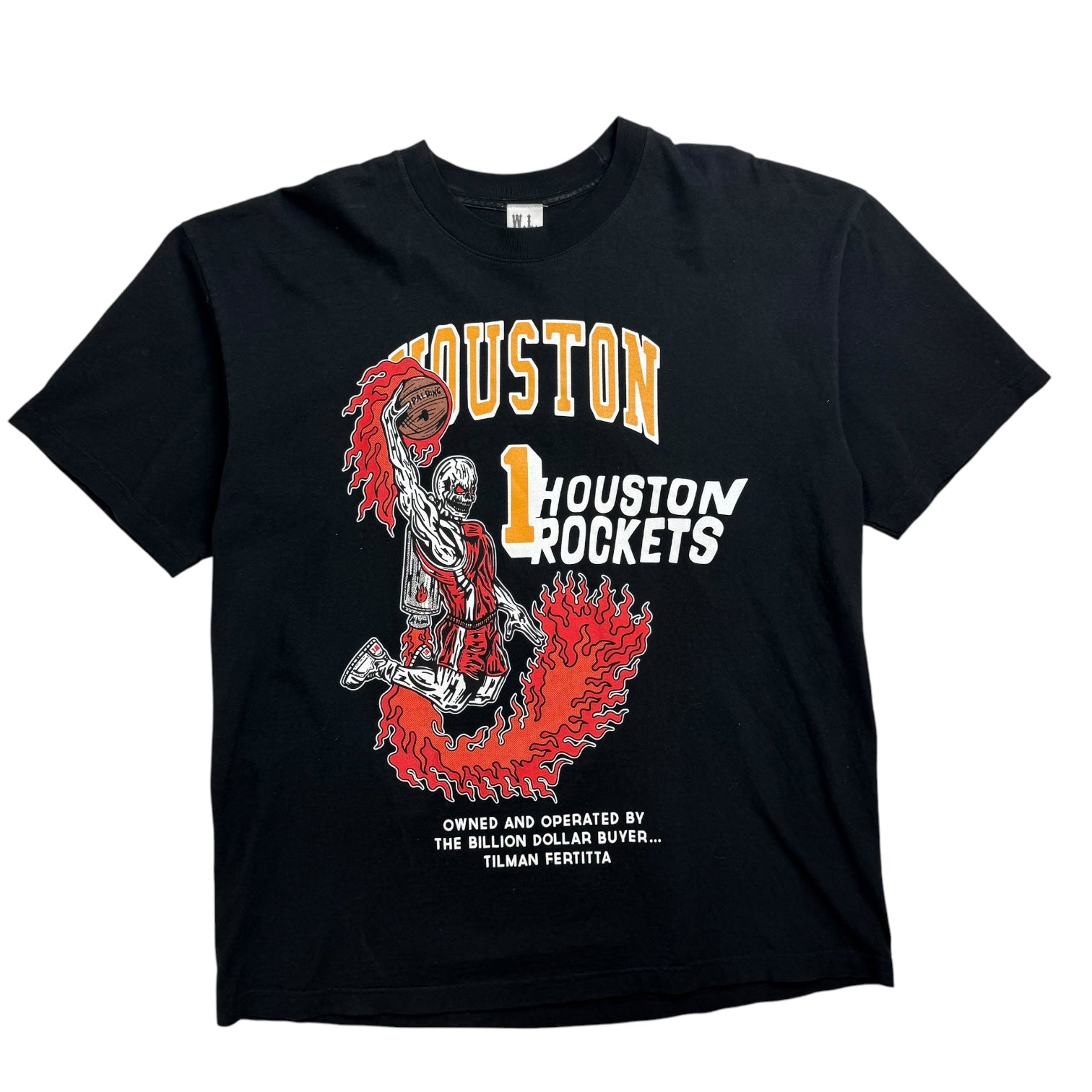 Warren Lotus Houston Rockets Tee Black