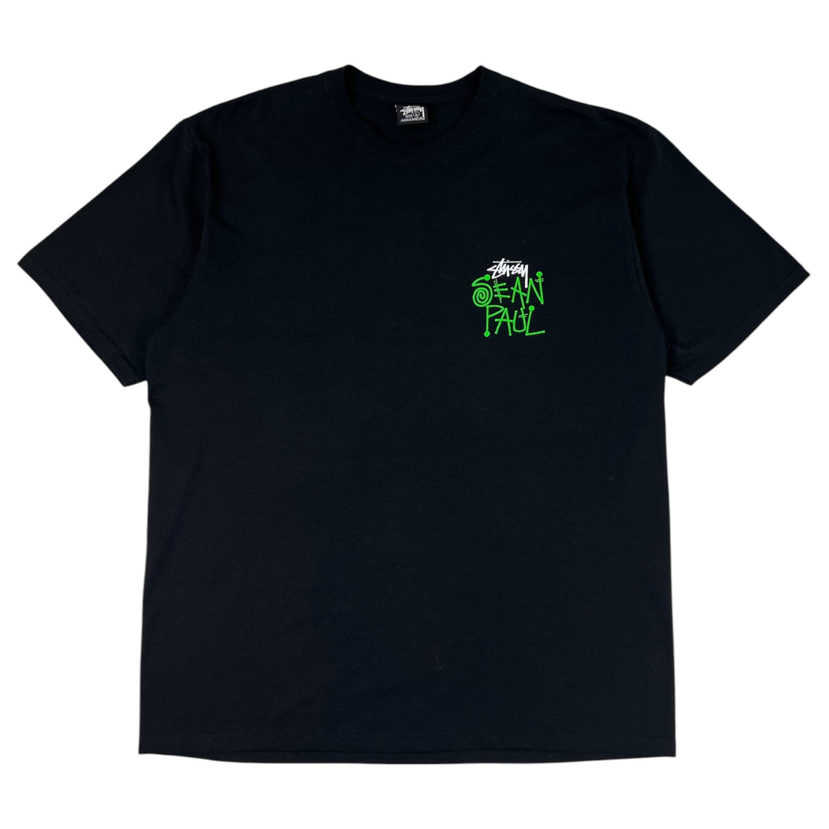 Stussy X Sean Paul T-Shirt Black