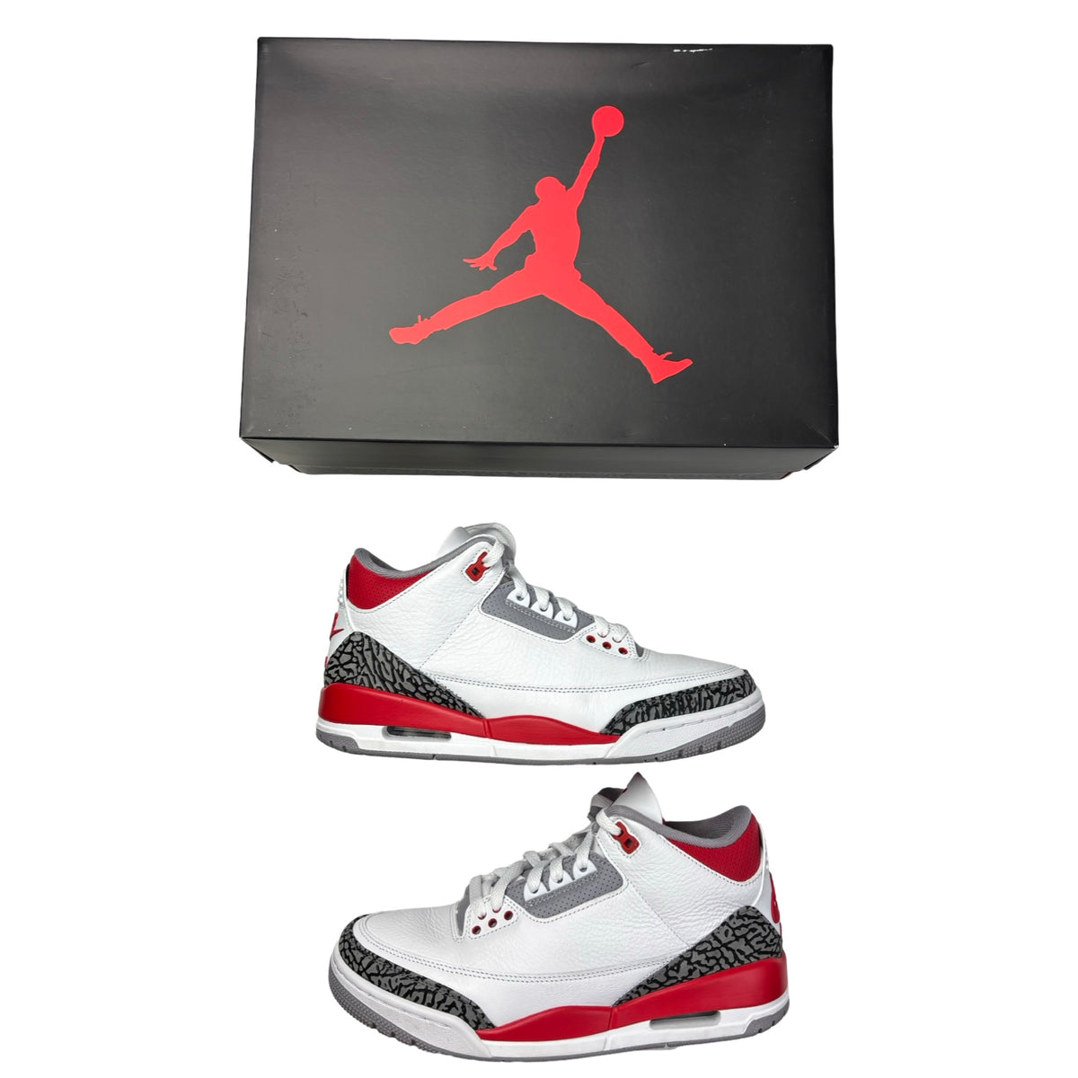 Jordan 3 Retro Fire Red (2022) (Used)
