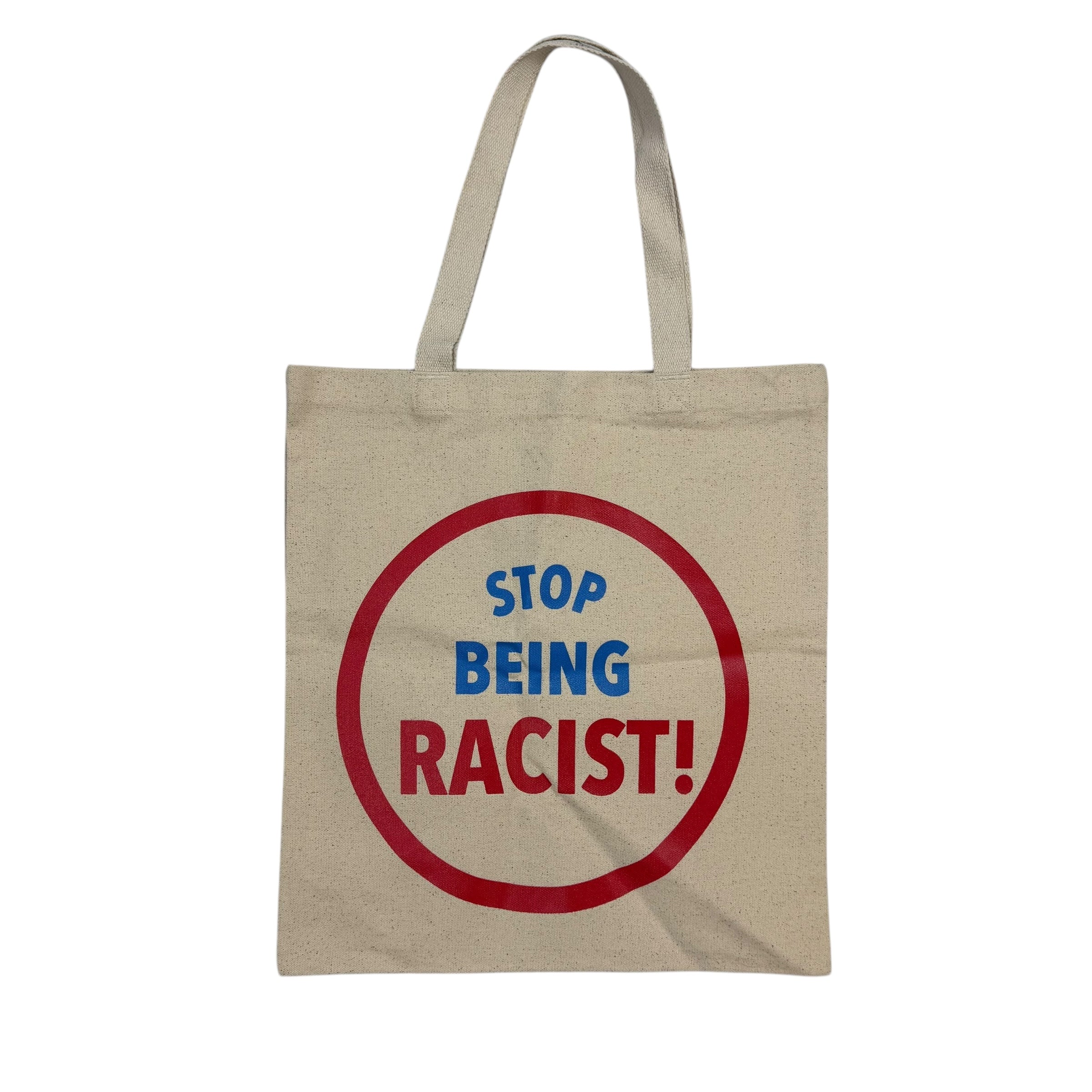 Gallery Dept. ‘Stop Being Racist!’ Canvas Tote Bag