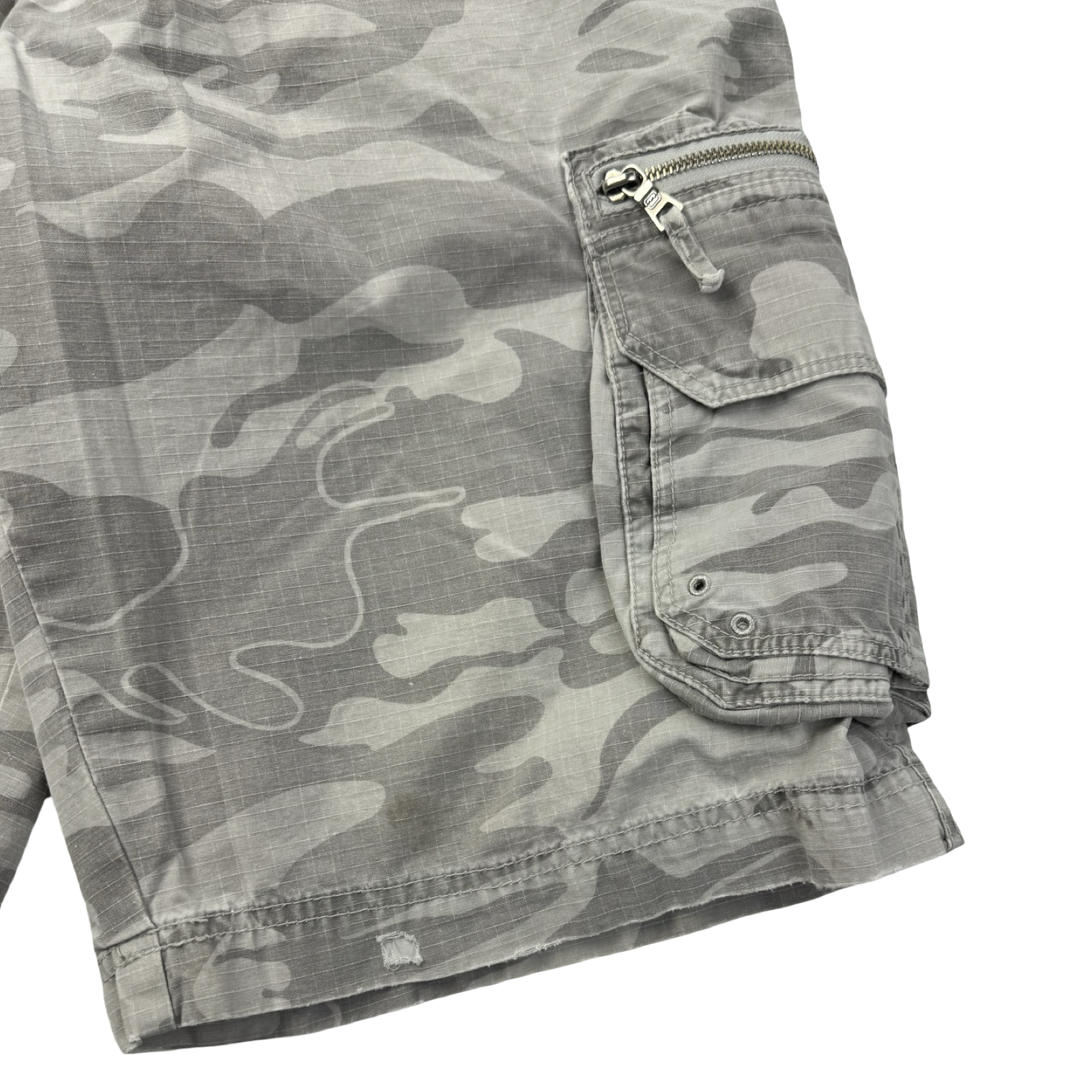 Vintage Y2K Billabong Camo Cargo Baggy Shorts