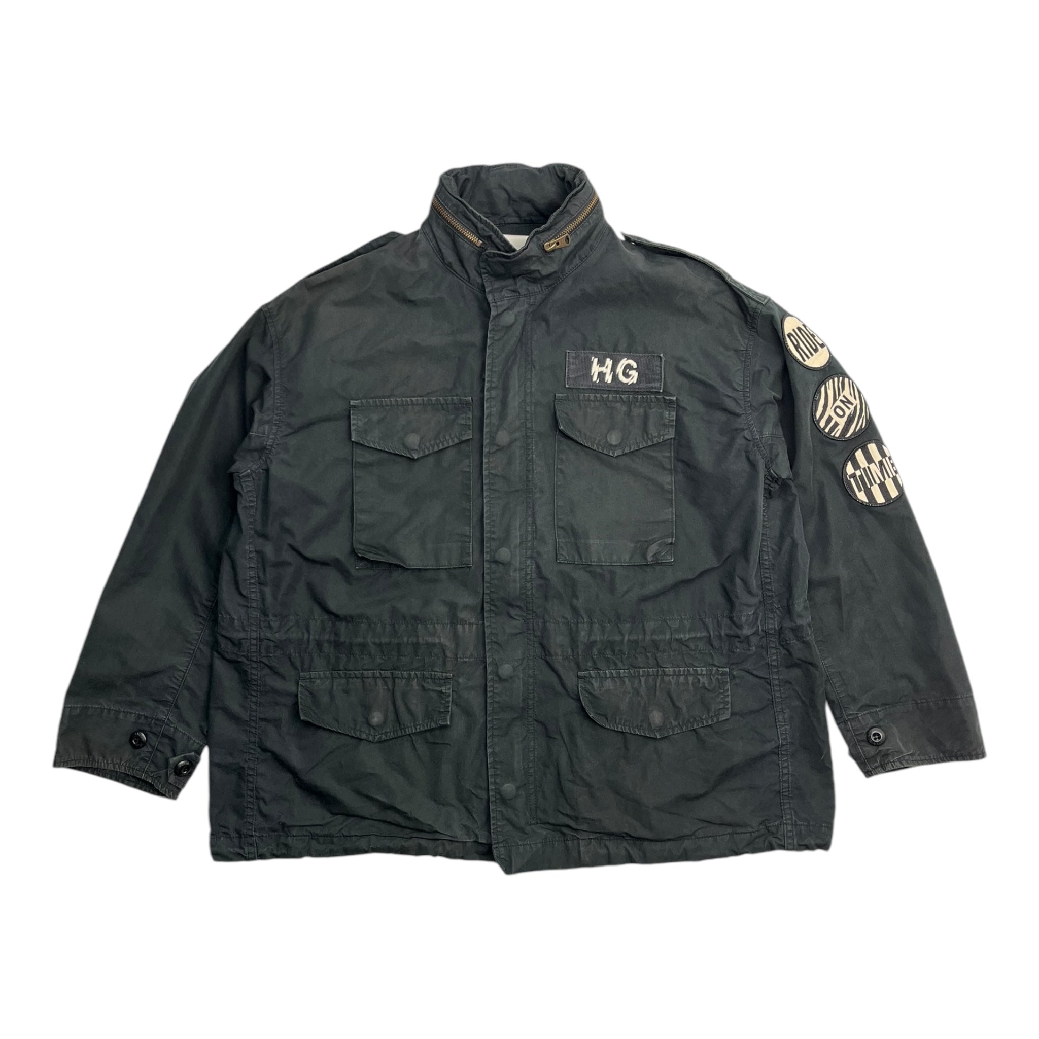 Hysteric Glamour Field Patch Jacket Black