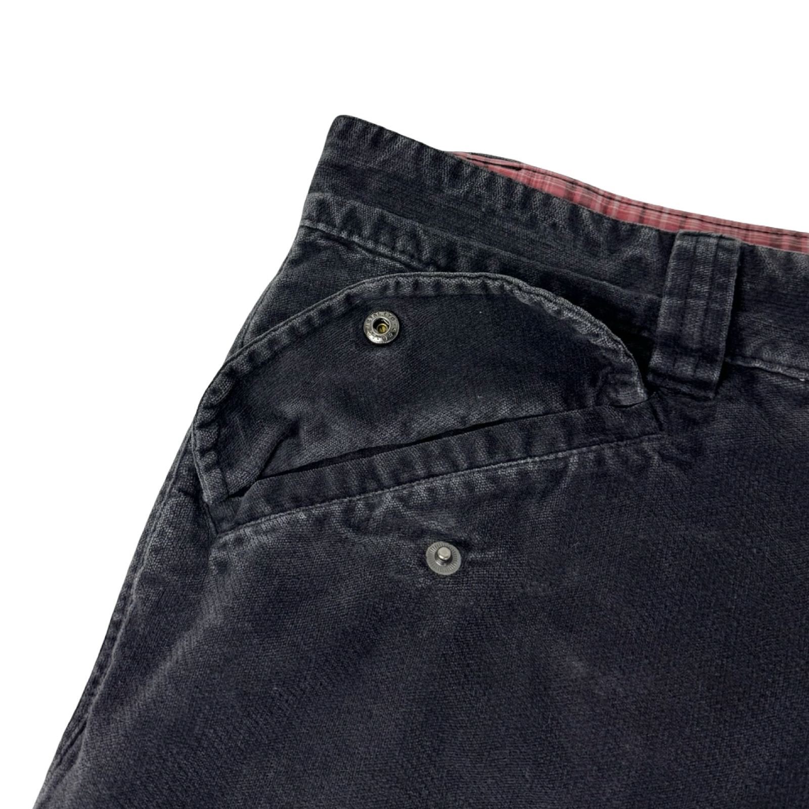 Vintage Y2K Triple Five Soul Cargo Bottoms Black