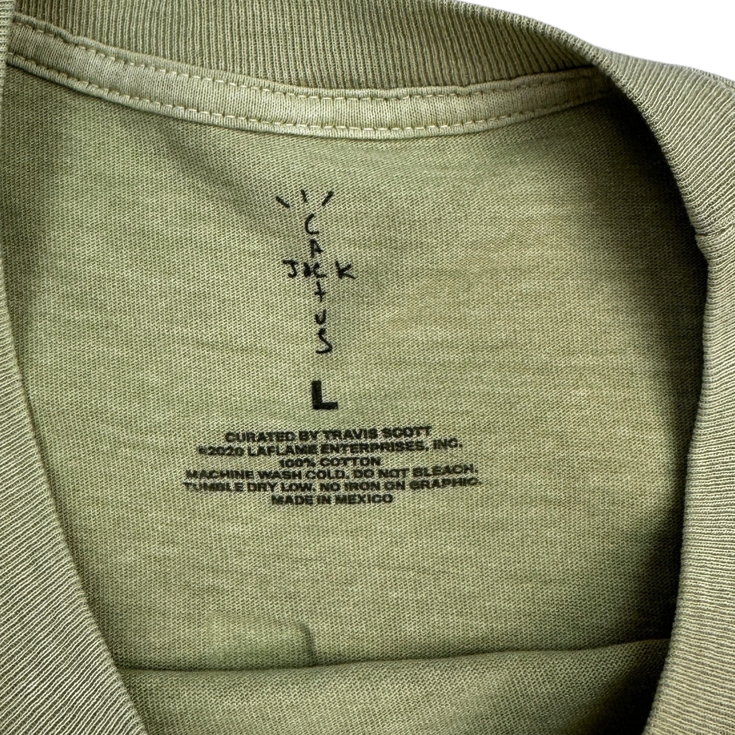 Cactus Jack Travis Scott Cactus Trails Tee Light Green