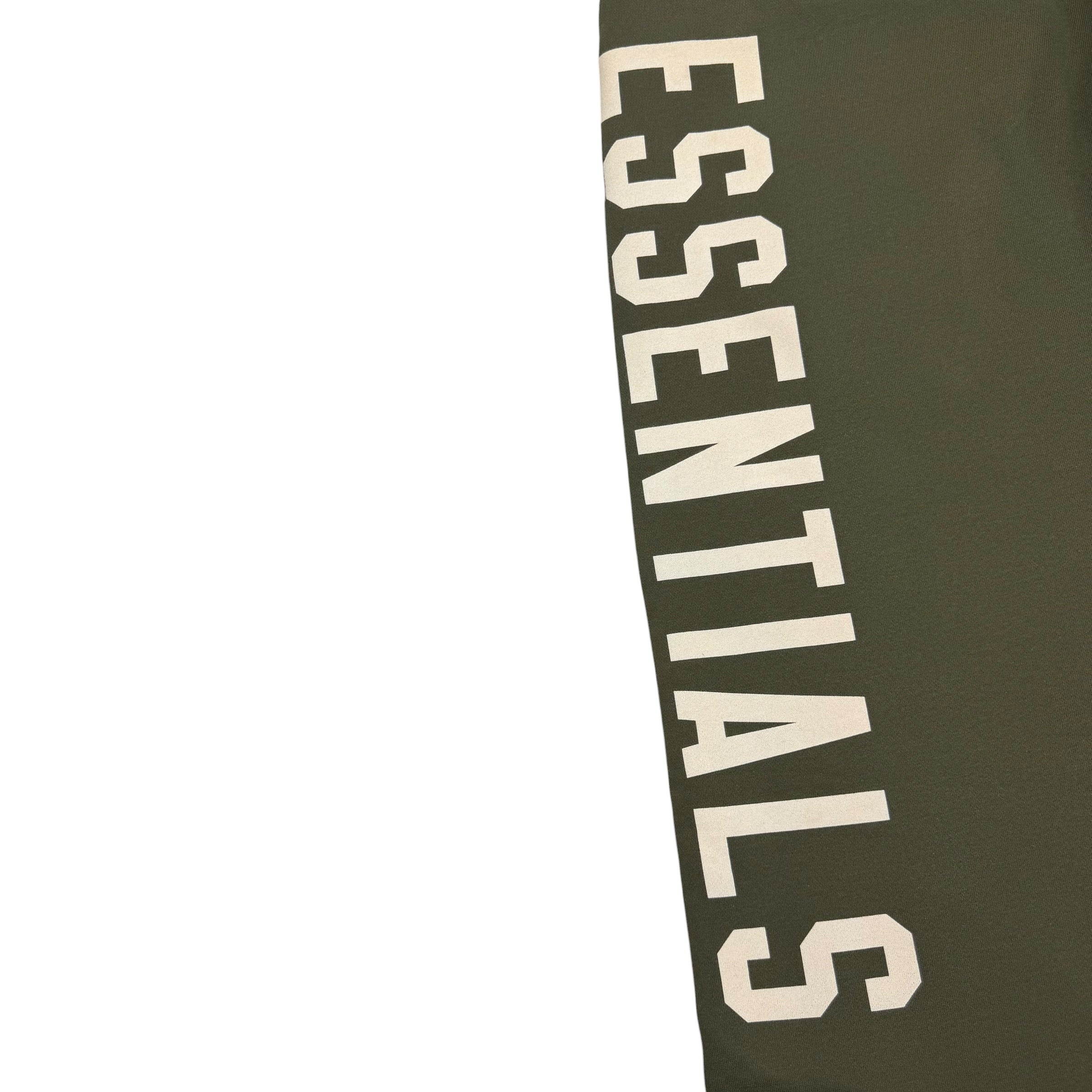 Fear Of God Essentials Fleece Relaxed Sweatpants Green