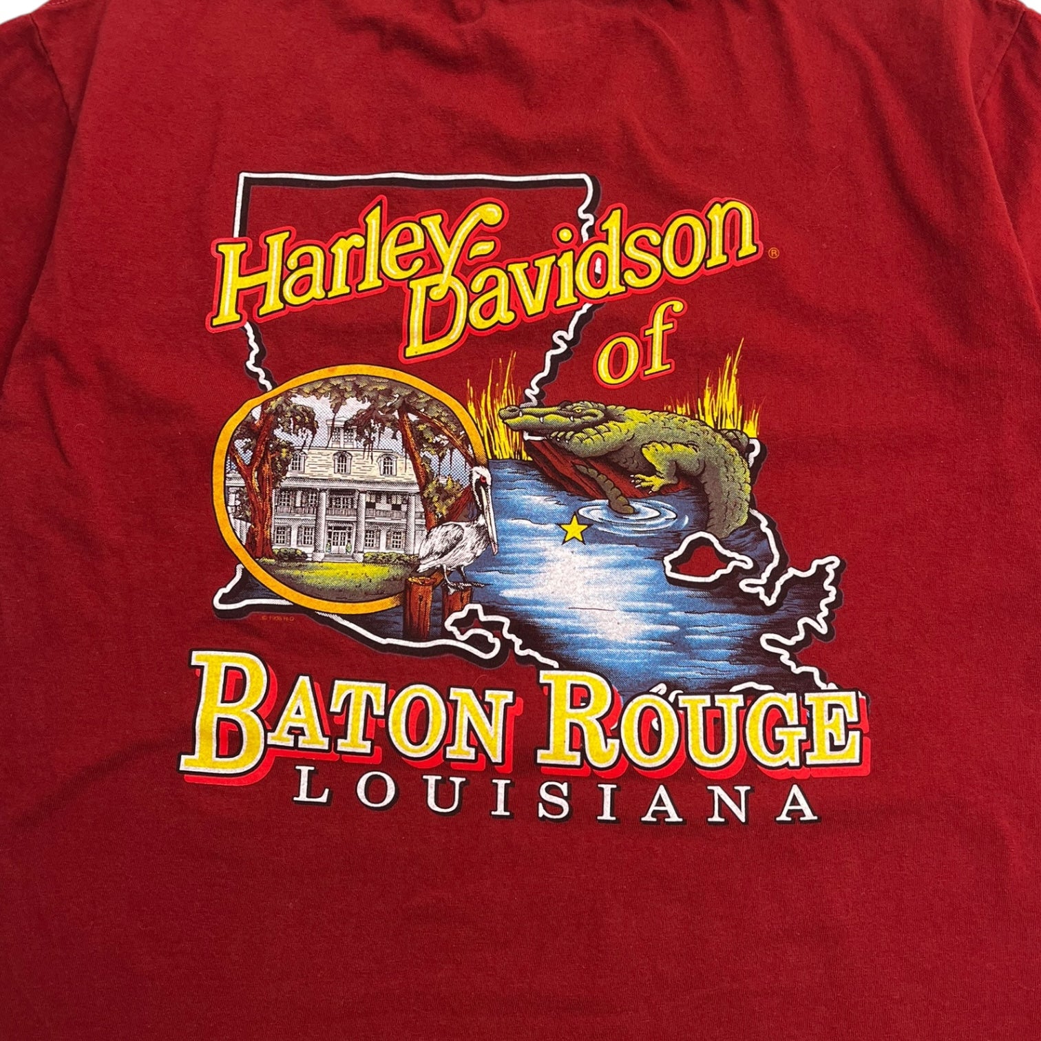 2005 Baton Rouge Harley Davidson T-Shirt