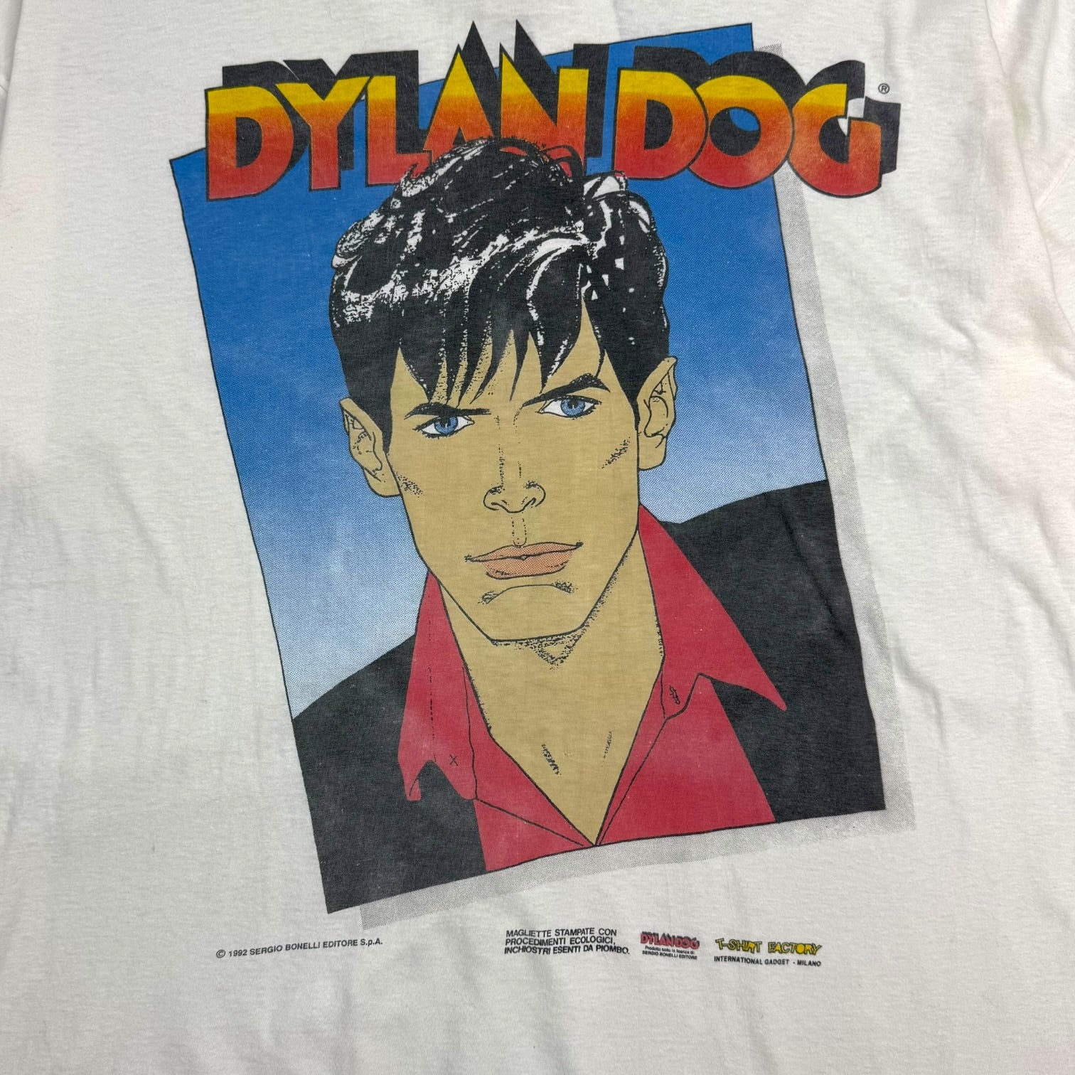 1992 Dylan Dog Tee White