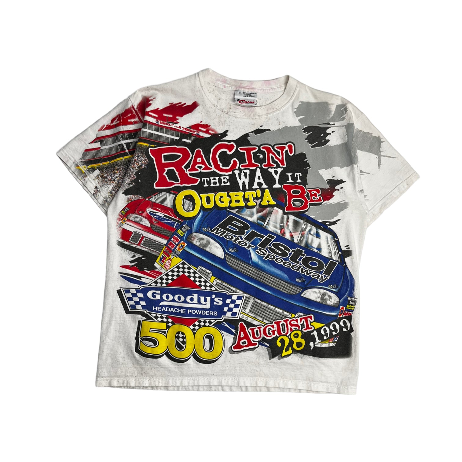 1999 Goody's 500 Bristol AOP T-Shirt