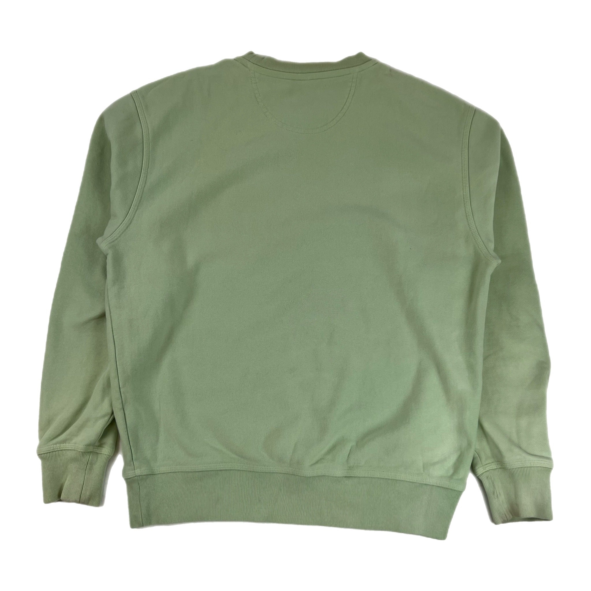 Stussy Classic Script Crewneck Seafoam