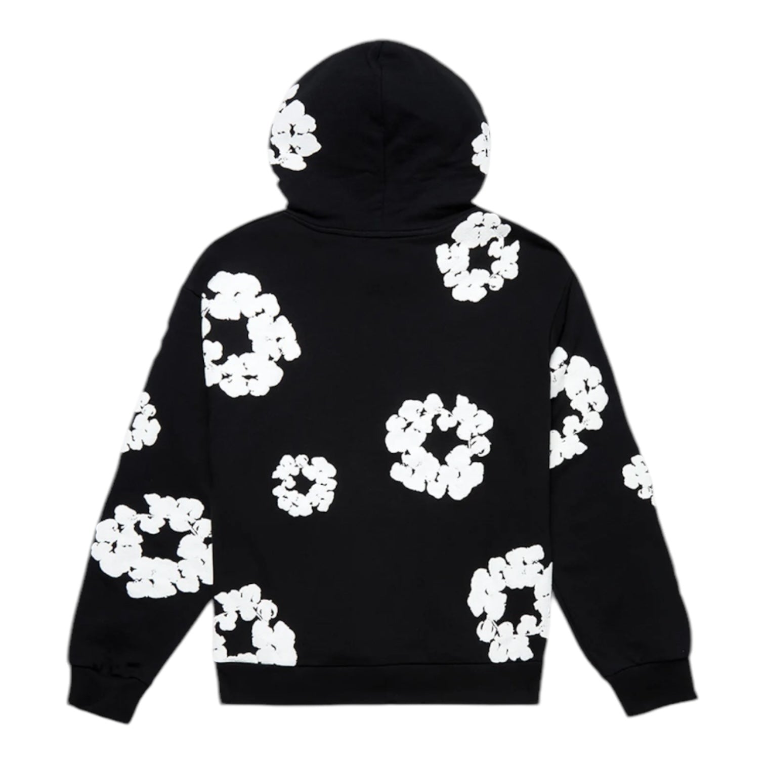 Denim Tears Cotton Wreath Hoodie Black