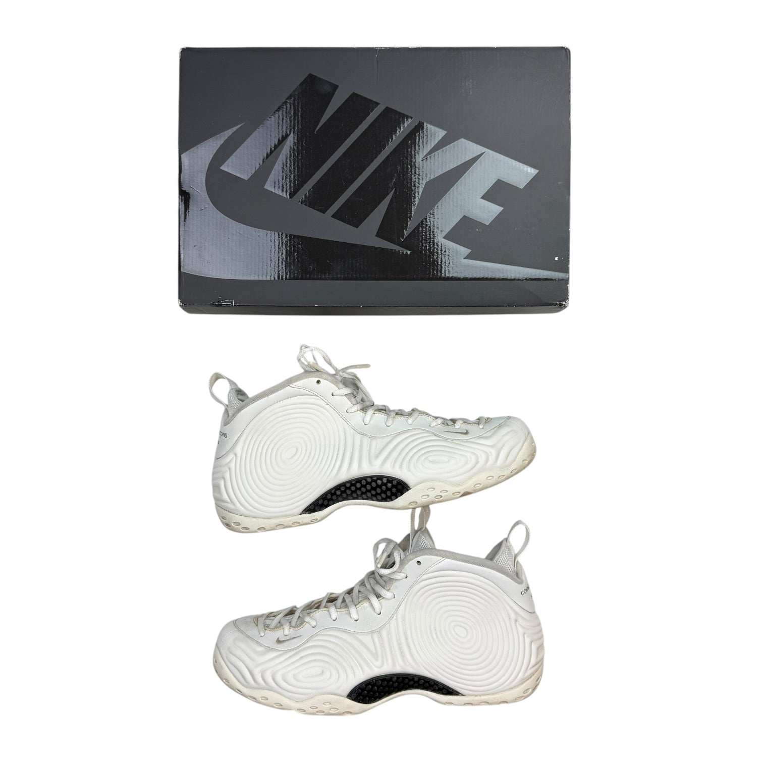 Nike Air Foamposite One Comme des Garcons Homme Plus White (Used)