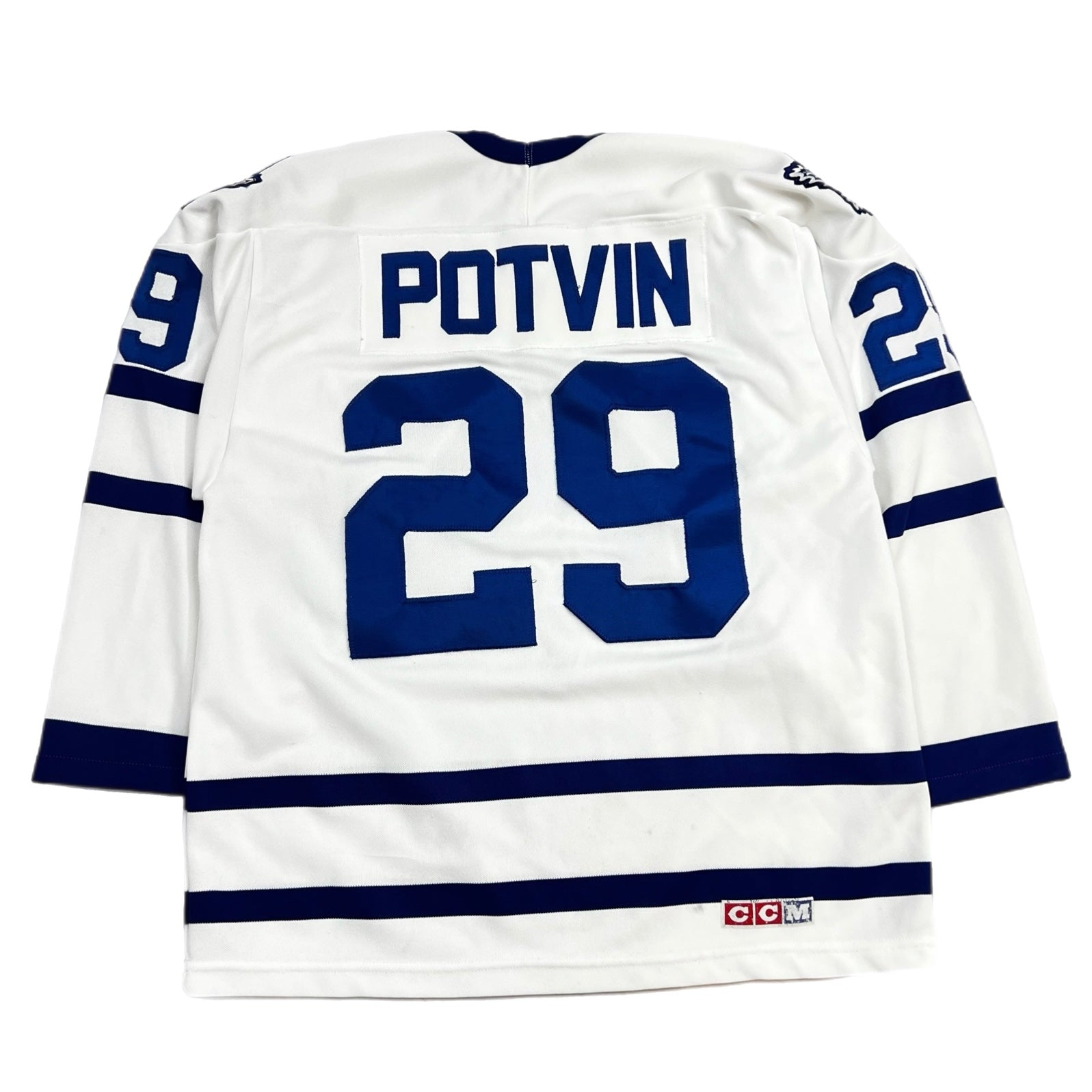 Vintage Toronto Maple Leafs Felix Potvin Maska Away Jersey