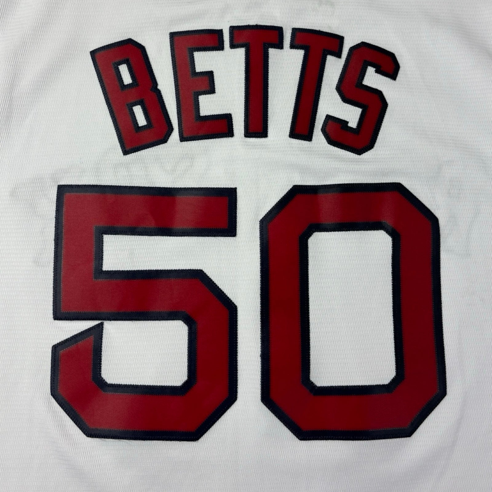 Vintage Majestic Boston Red Sox Mookie Betts MLB Home Jersey White