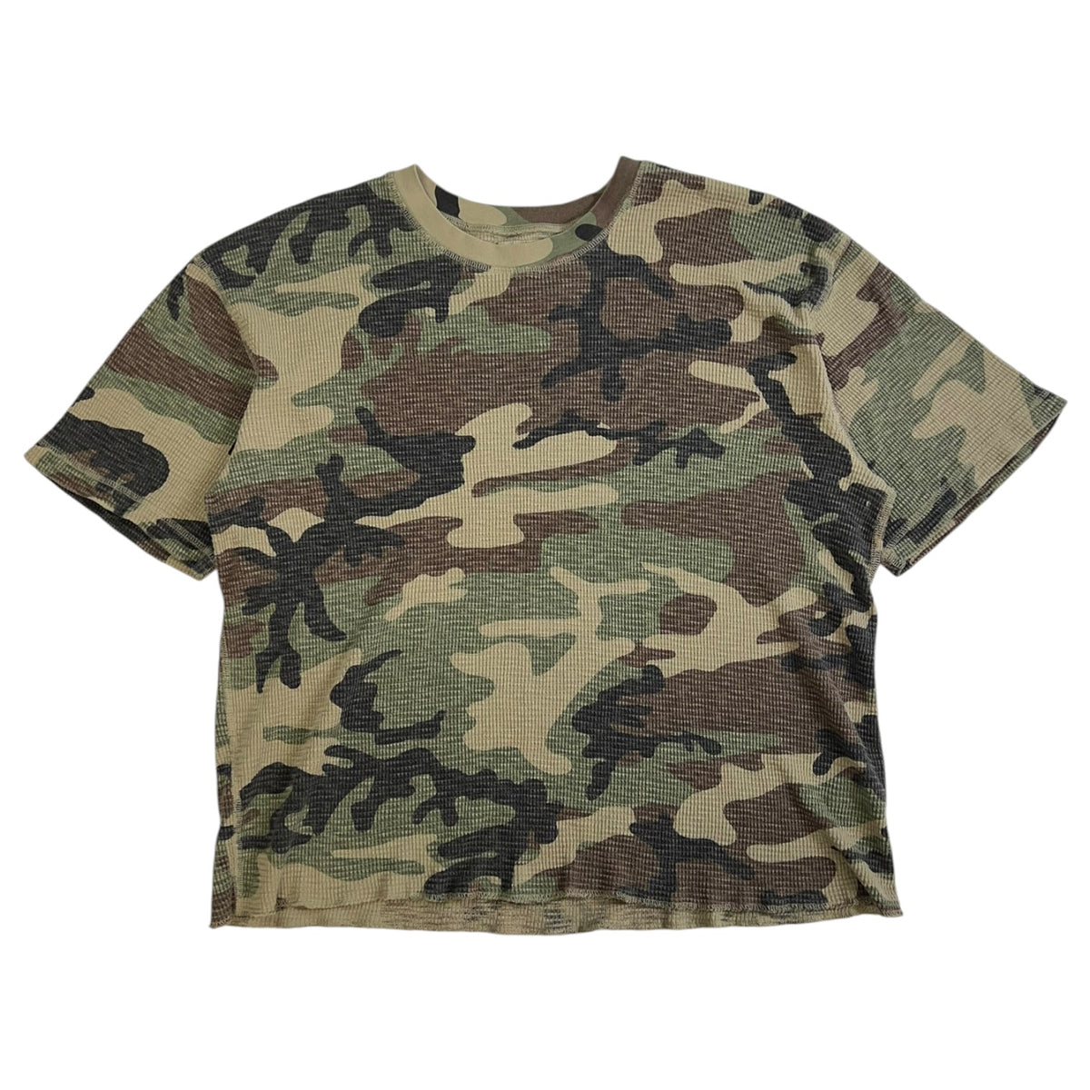 Stussy Short Sleeve Thermal T-Shirt Camo