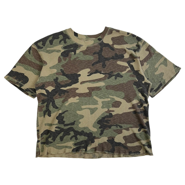 Stussy Short Sleeve Thermal T-Shirt Camo