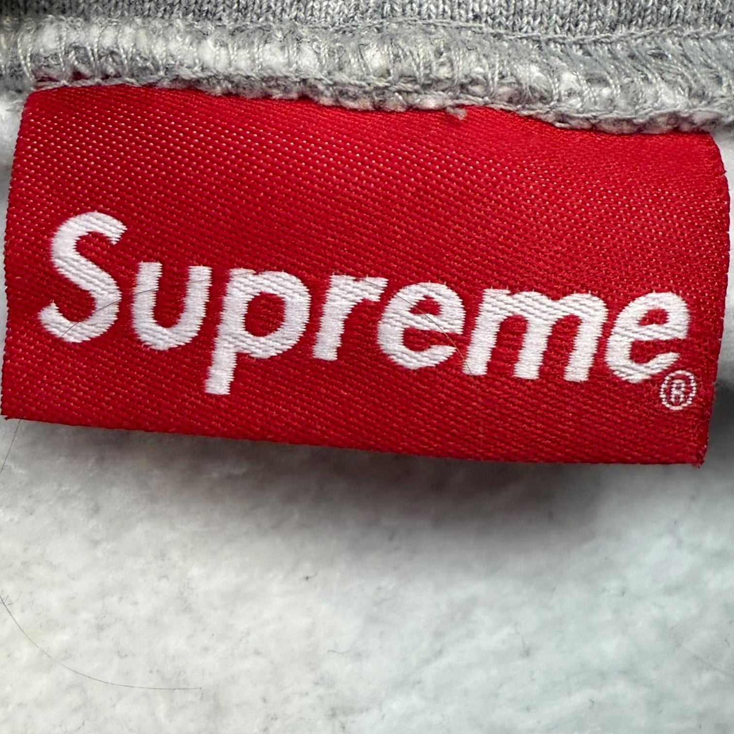 Supreme Sleeve Arc Hoodie Grey