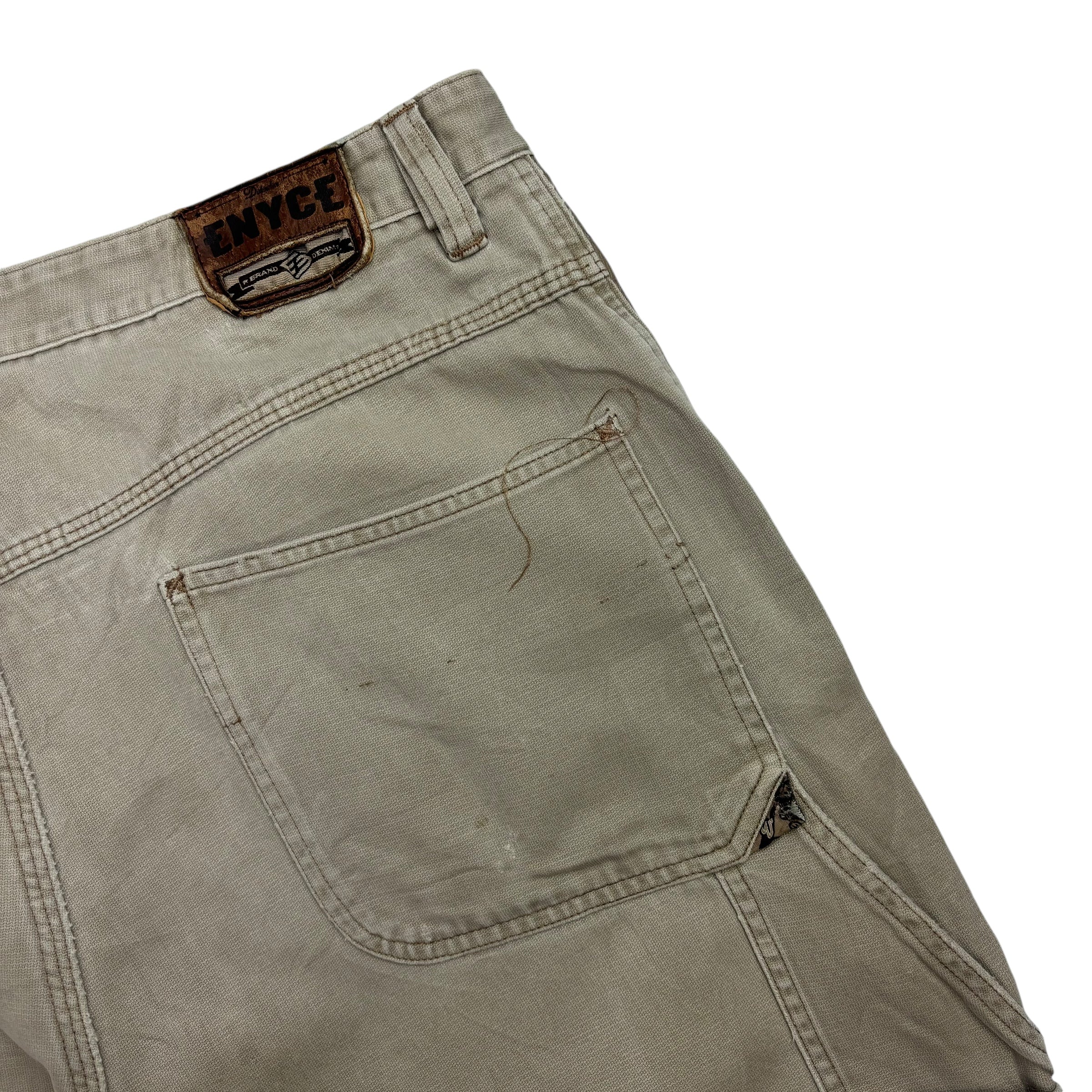 Vintage Enyce Denim Shorts Tan