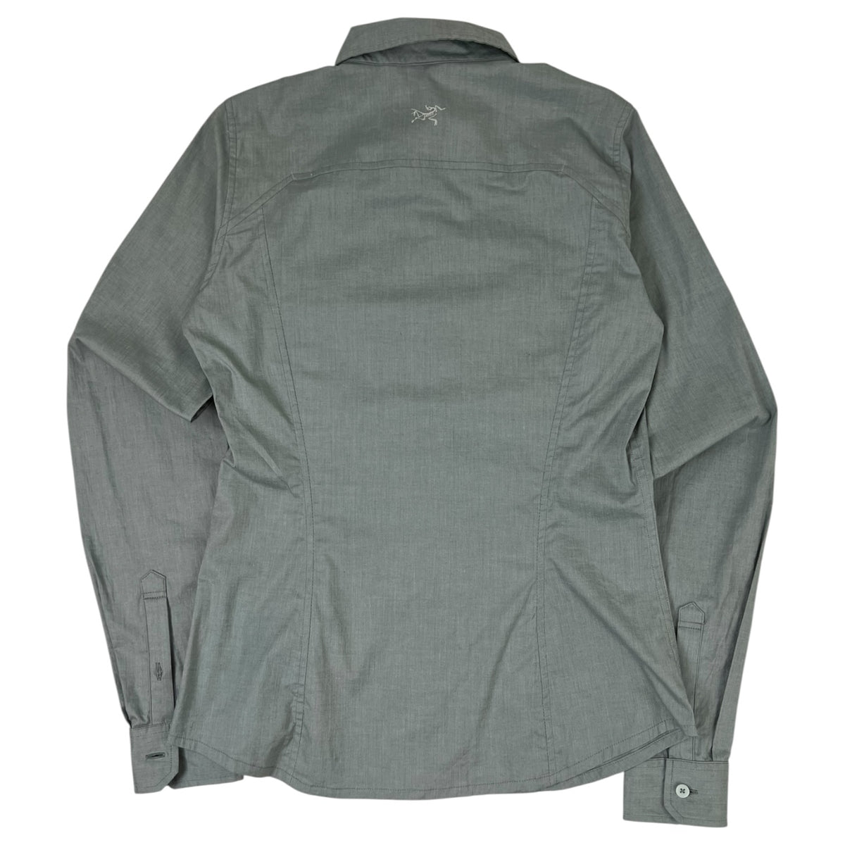 (W) Arc’teryx Ballard Long Sleeve Button Up Shirt Grey