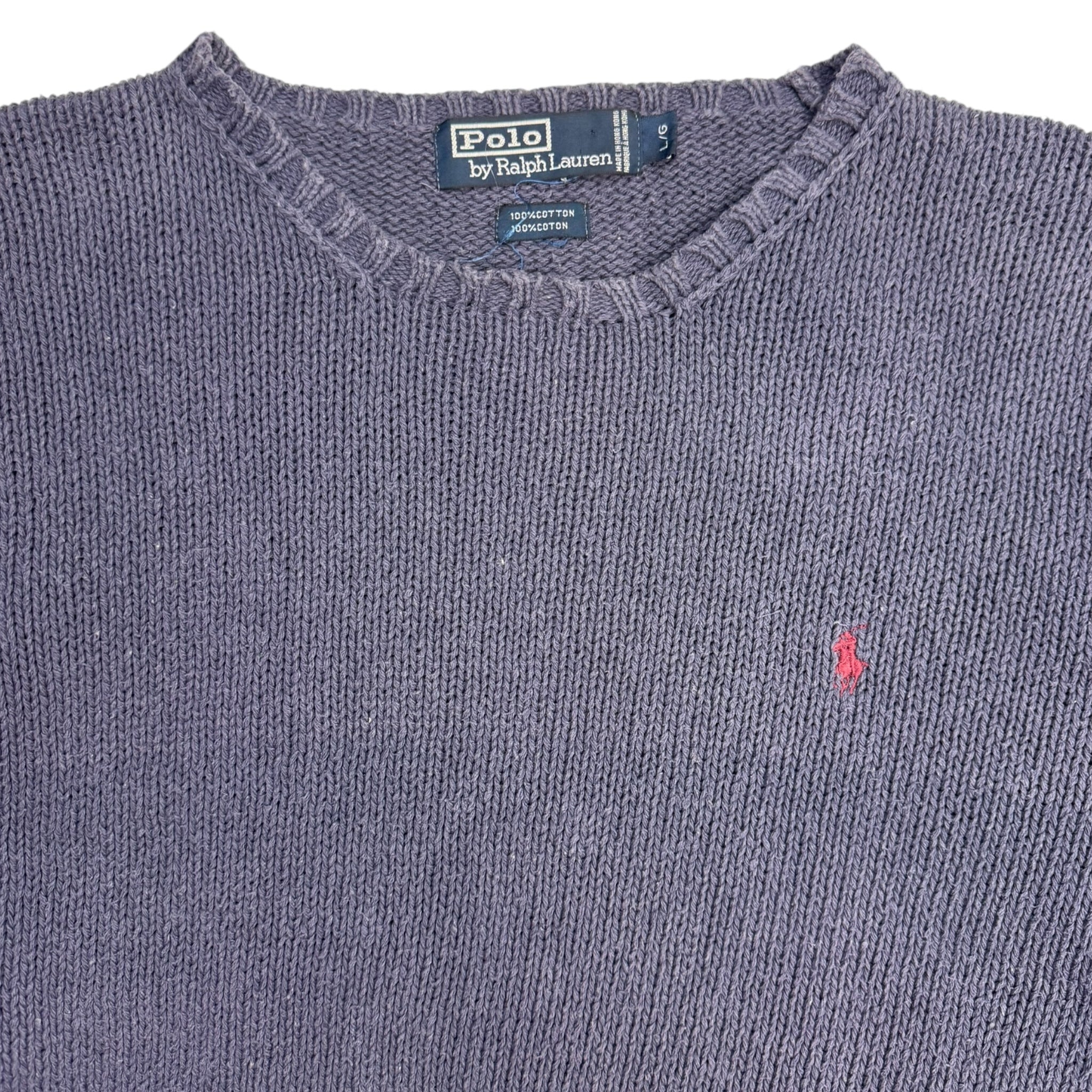 Vintage Polo Ralph Lauren Knit Crewneck Purple