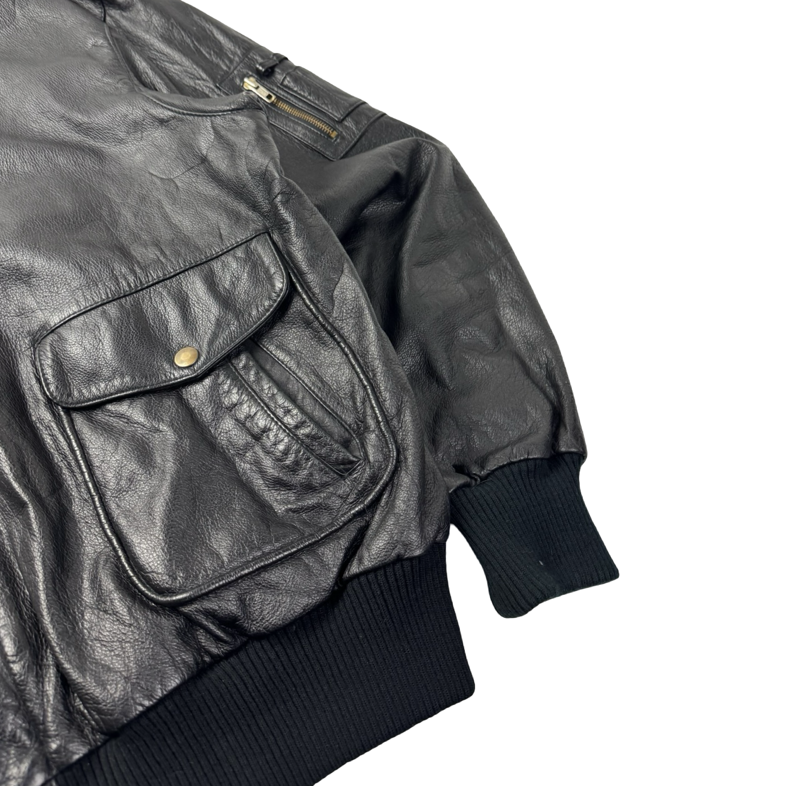 Vintage Wilson’s Suede & Leather Bomber Jacket