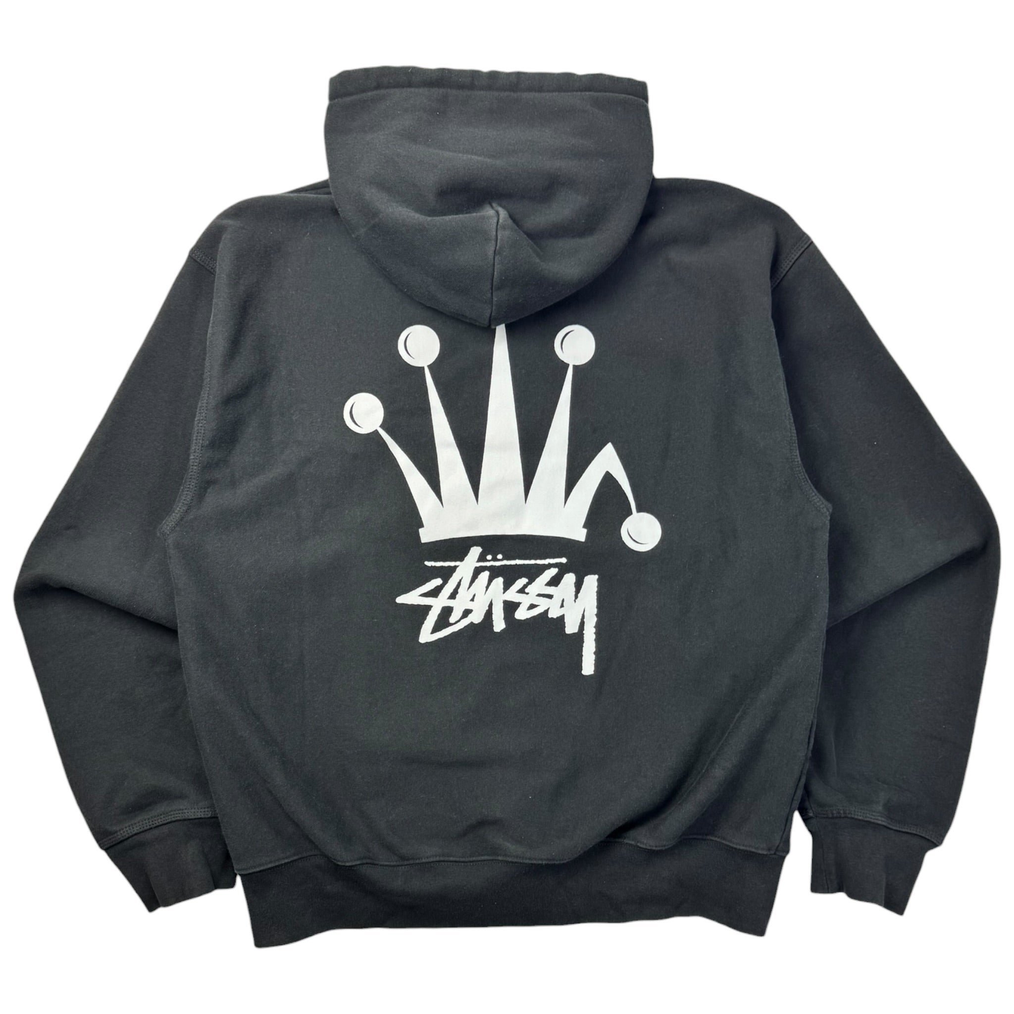 Stussy Regal Crown Zip Hoodie Black